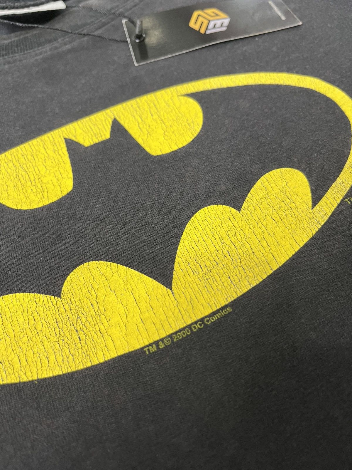 Vintage Vintage 90's DC Comics Batman Classic Logo T Shirt Adult Size US L / EU 52-54 / 3 - 4 Thumbnail