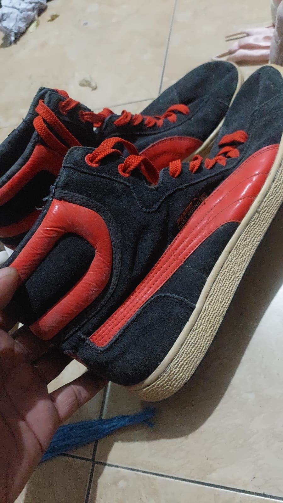 Puma Y2K Puma First Round EX Suede High Top Sneakers Size US 9 / EU 42 - 8 Thumbnail