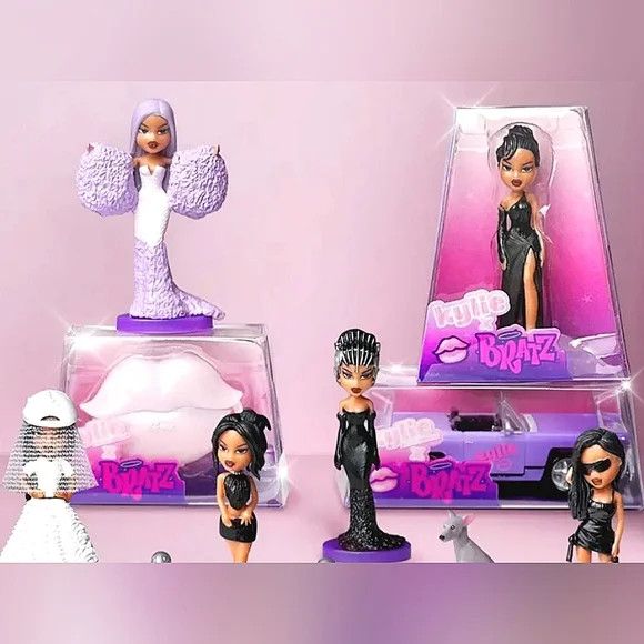 MGA Mini Bratz X Kylie Jenner S1 Figurine Set Met Gala 2019