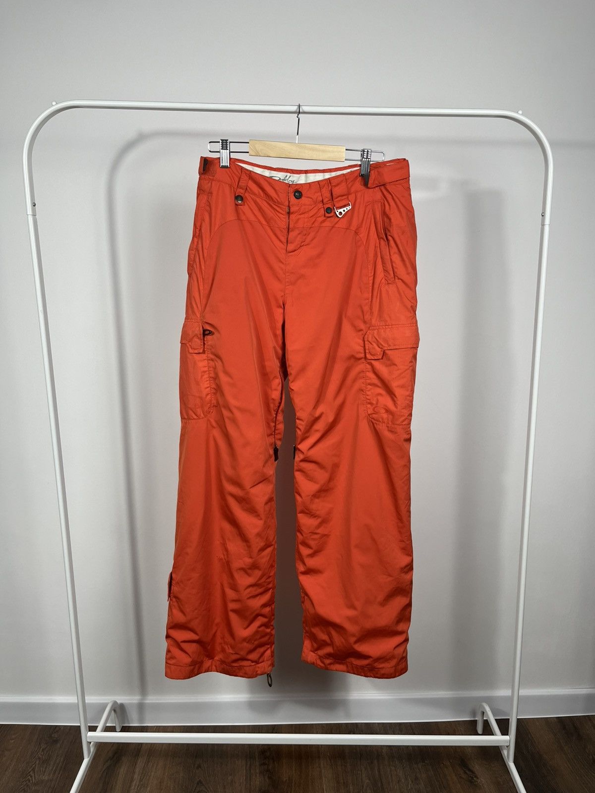 Oakley Oakley Women’s Ski Snowboard Pants Insulated Orange Size S Size 28" / US 6 / IT 42 - 1 Thumbnail