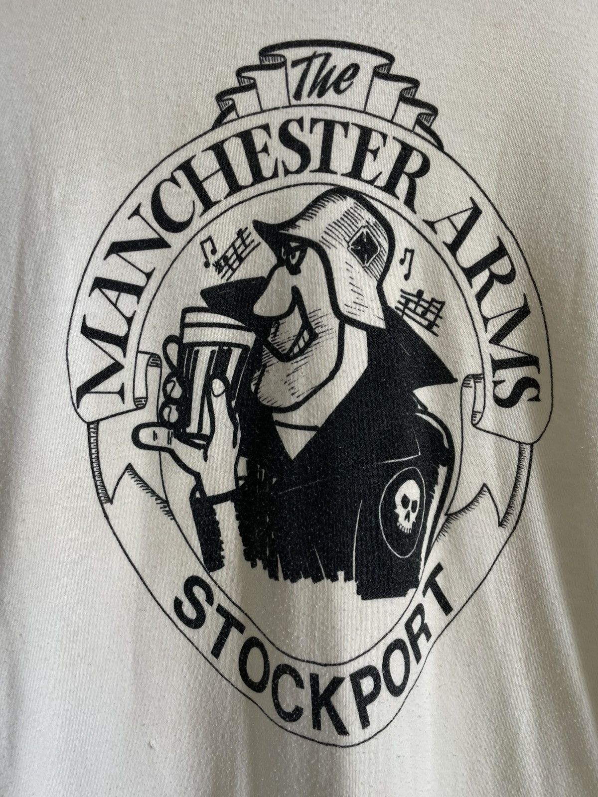 Vintage Vintage 1970’s The Manchester Arms Stockport T-Shirt RARE Size US M / EU 48-50 / 2 - 3 Thumbnail