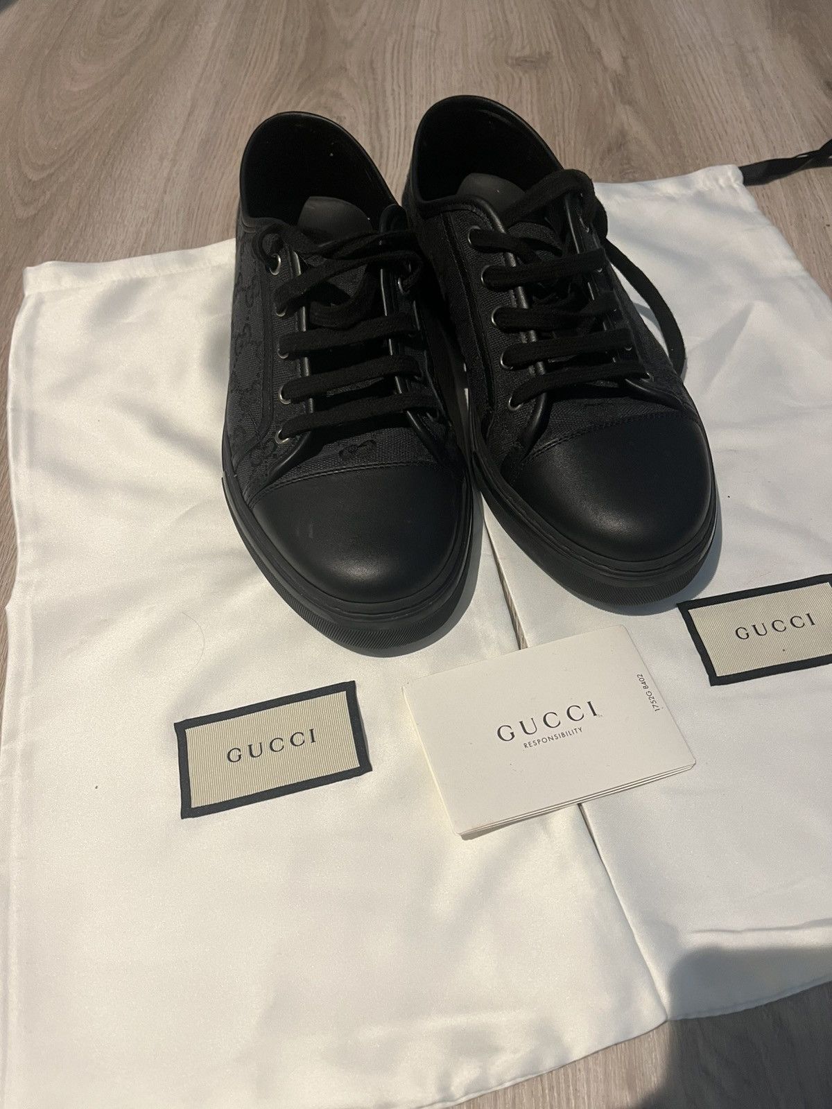Gucci Gucci GG Monogram Canvas Low Trainers Size US 9.5 / EU 42-43 - 6 Thumbnail