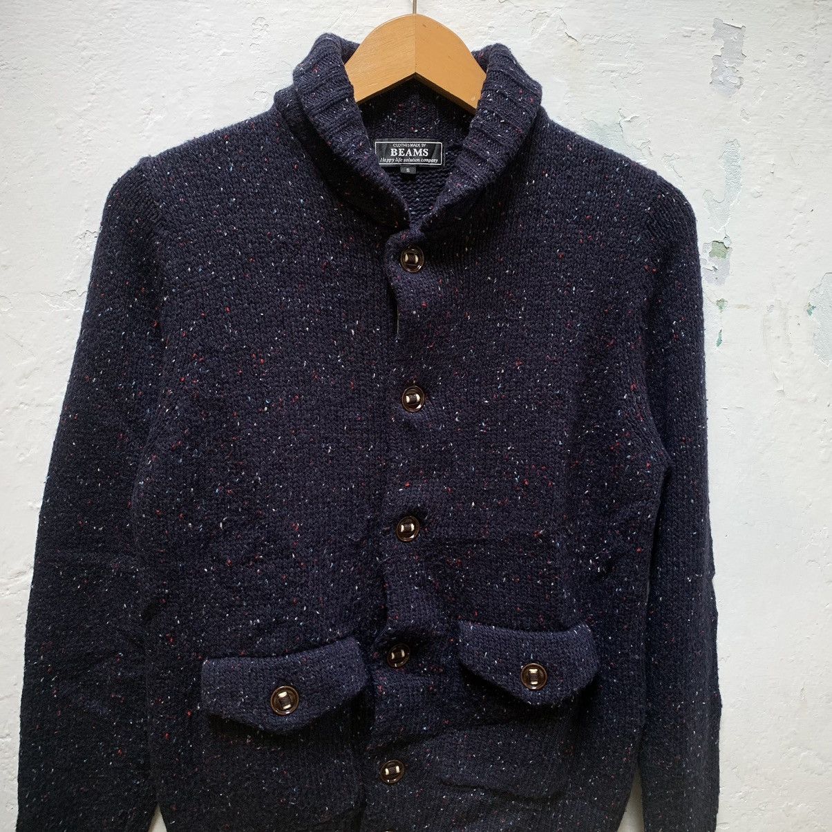 Beauty Beast Japanese Knit cardigan shawl collar Beams IfWasSixNine Style Size US S / EU 44-46 / 1 - 3 Thumbnail