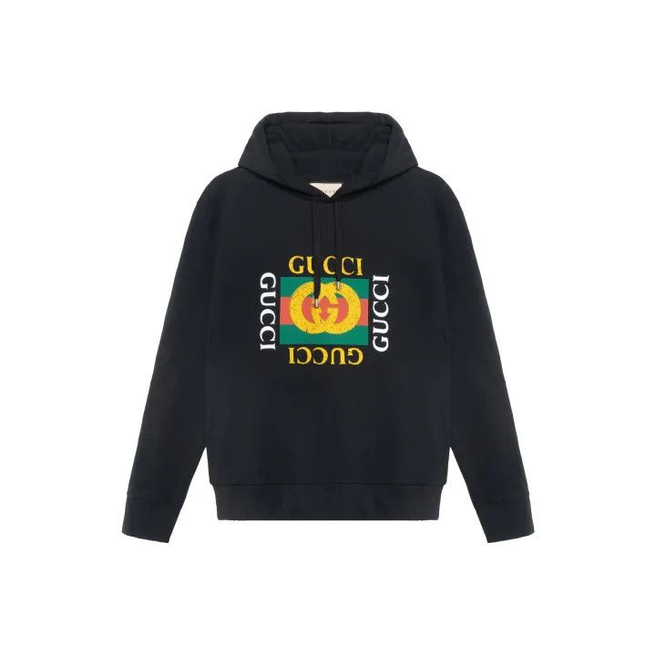 Gucci Colorful Logo Print Hoodie