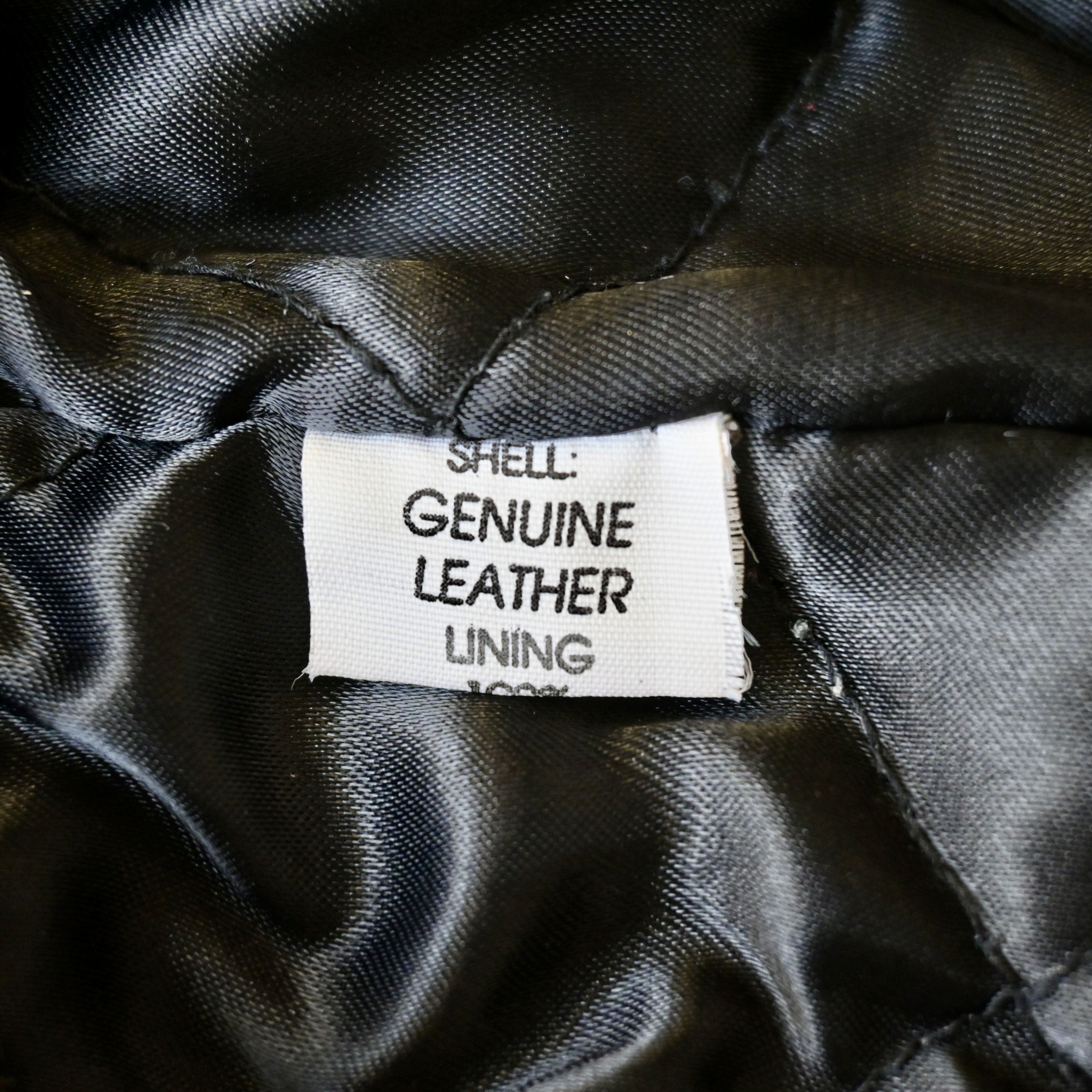Vintage Vintage 1980s C.P. LEATHER rider jacket, made in England Size US M / EU 48-50 / 2 - 15 Thumbnail