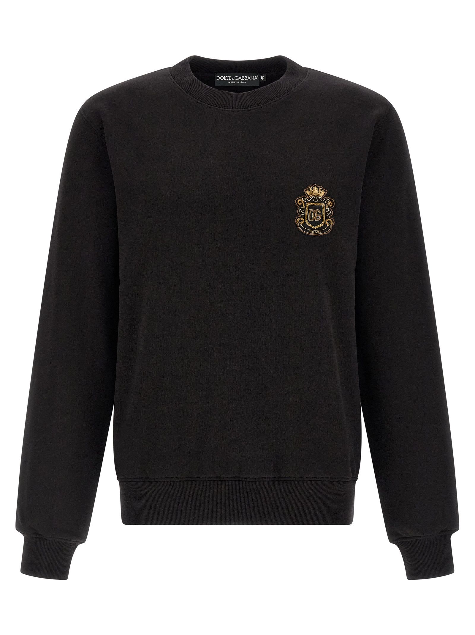 Dolce & Gabbana Heraldic Patch Sweatshirt Size US M / EU 48-50 / 2 - 1 Thumbnail