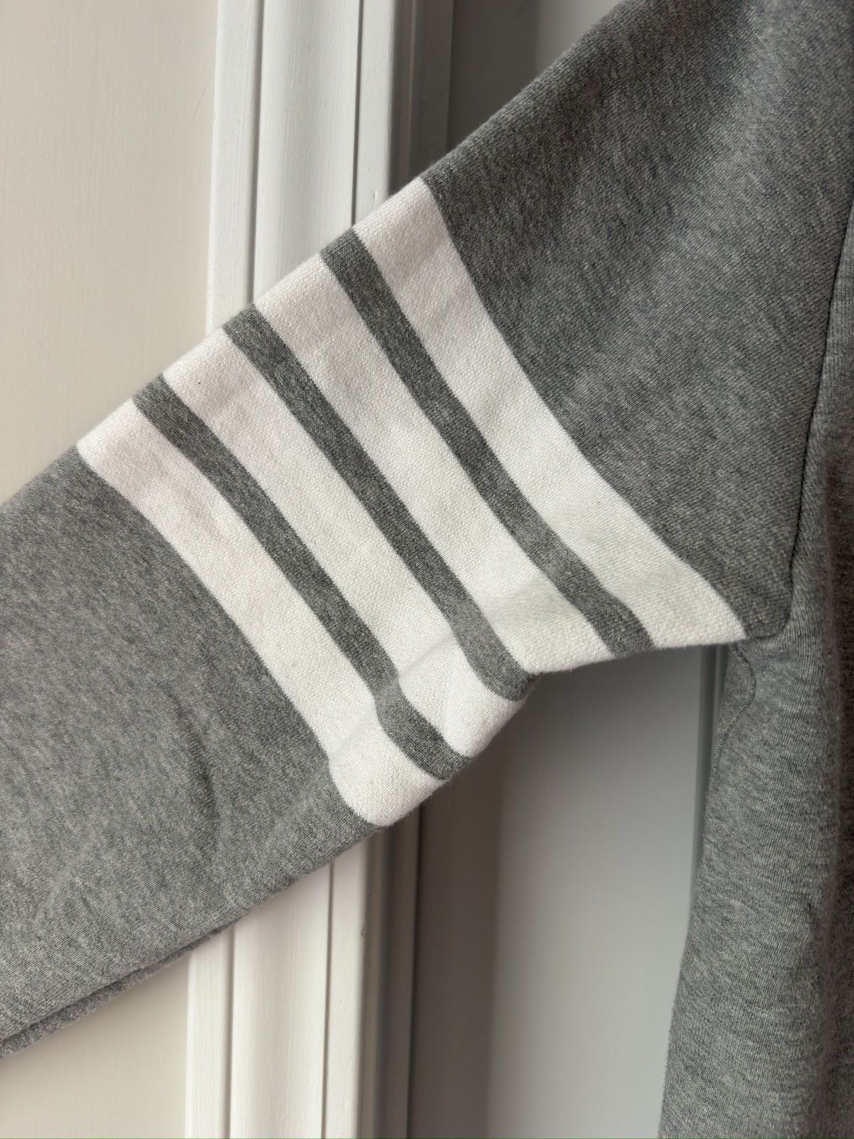 Thom Browne Thome Browne 4-Bar Cotton Classic Sweatshirt Size US M / EU 48-50 / 2 - 7 Thumbnail