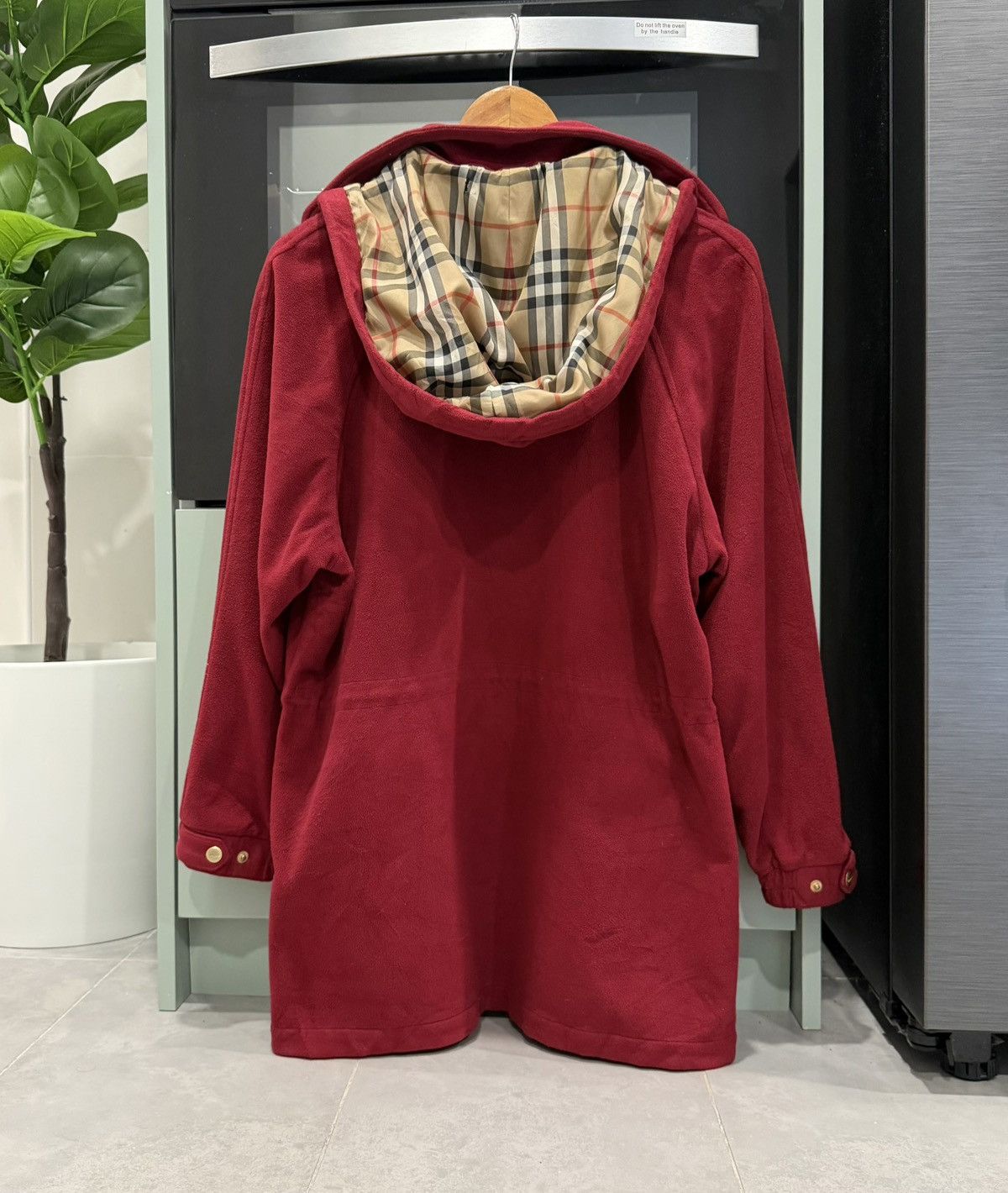 Burberry Vintage Burberry’s Fleece Zipped Jacket / Coat Size M / US 6-8 / IT 42-44 - 9 Thumbnail
