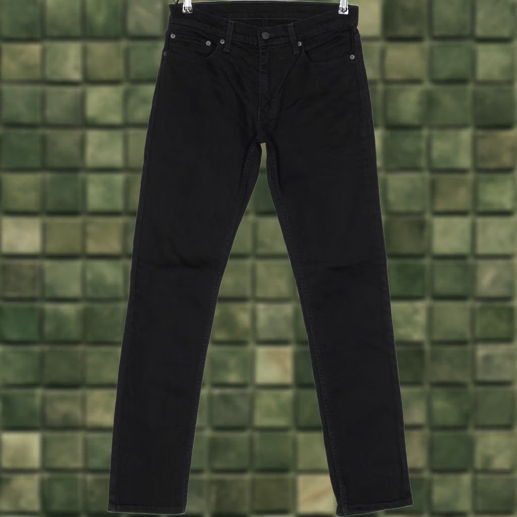 Levi's LEVI’S 511 Slim Fit Stretch Jeans Men W31 L34 DZ7140 Denim Black 5-Pocket Rise Mid 10-12in 31/34 Size US 31 - 1 Thumbnail