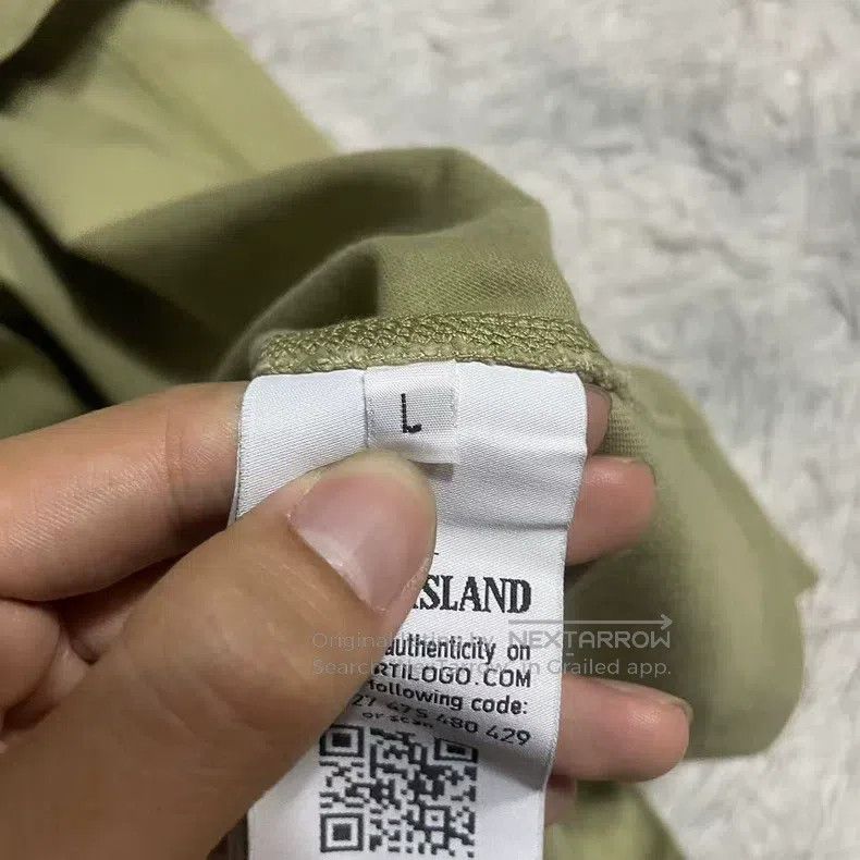 Stone Island Stone Island Round Neck Basic Sweatshirt Khaki L Size Size US L / EU 52-54 / 3 - 5 Thumbnail