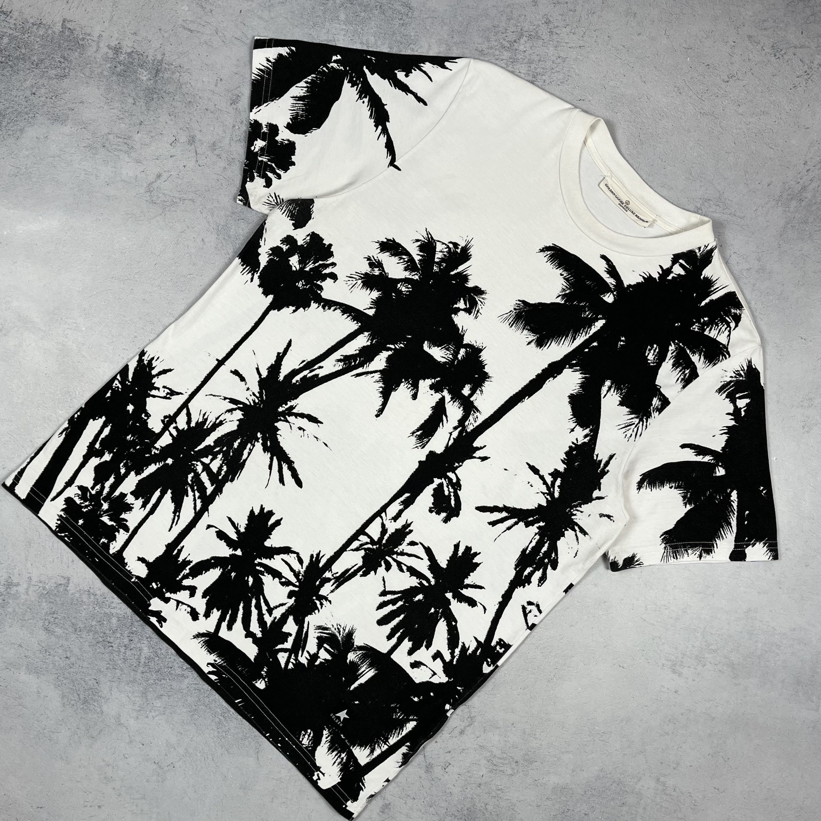 Golden Goose Golden Goose Palm Printed T Shirt Size US M / EU 48-50 / 2 - 1 Thumbnail