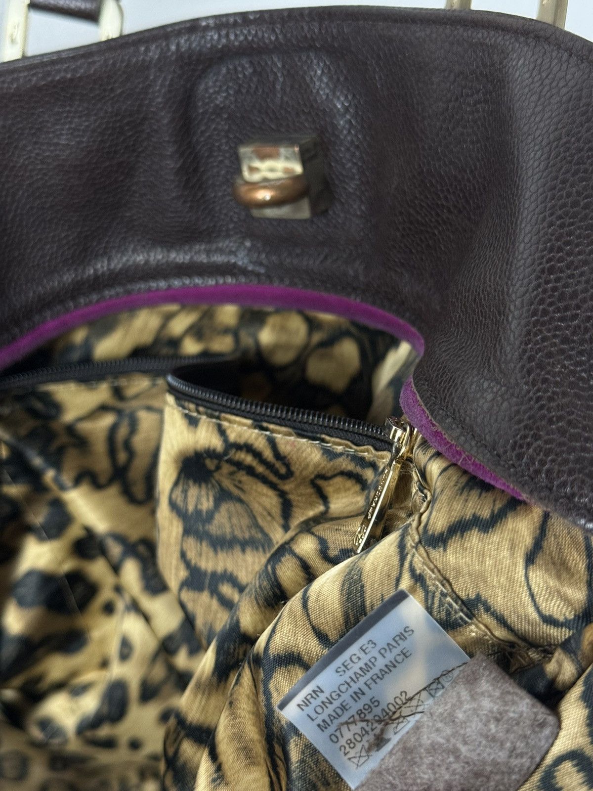 Leather × Longchamp Leather shoulder bag Longchamp Paris original luxury item Size ONE SIZE - 6 Thumbnail