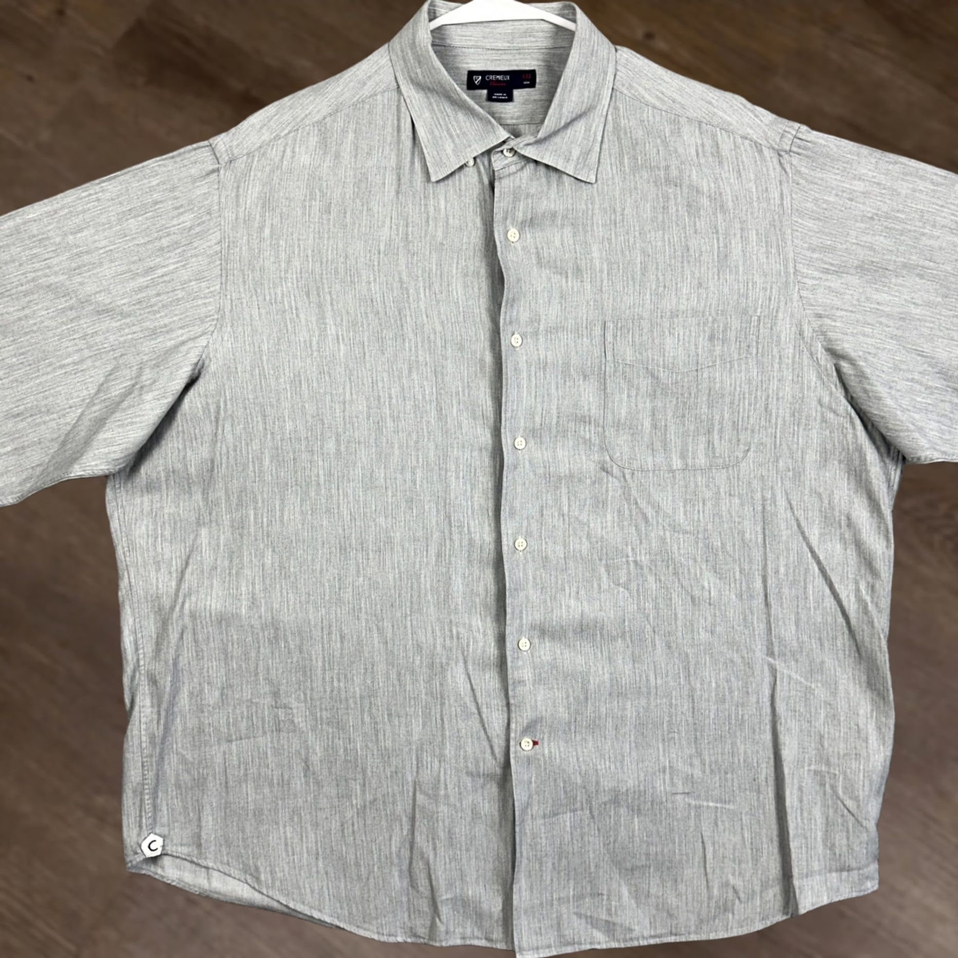 Cremieux Cremieux Shirt Button Up Mens 2XL Gray Classic Long Sleeve Casual Authentic EUC Size US XXL / EU 58 / 5 - 1 Thumbnail