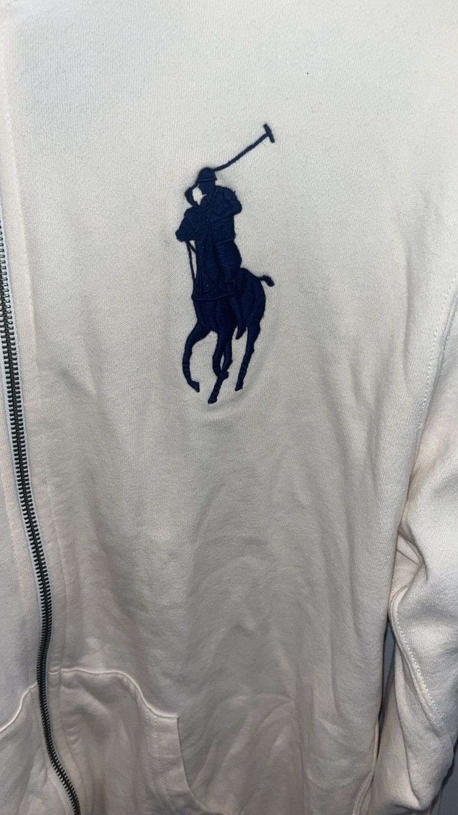 Polo Ralph Lauren Chief keef big pony White Ralph Lauren Hoodie Size US L / EU 52-54 / 3 - 2 Thumbnail