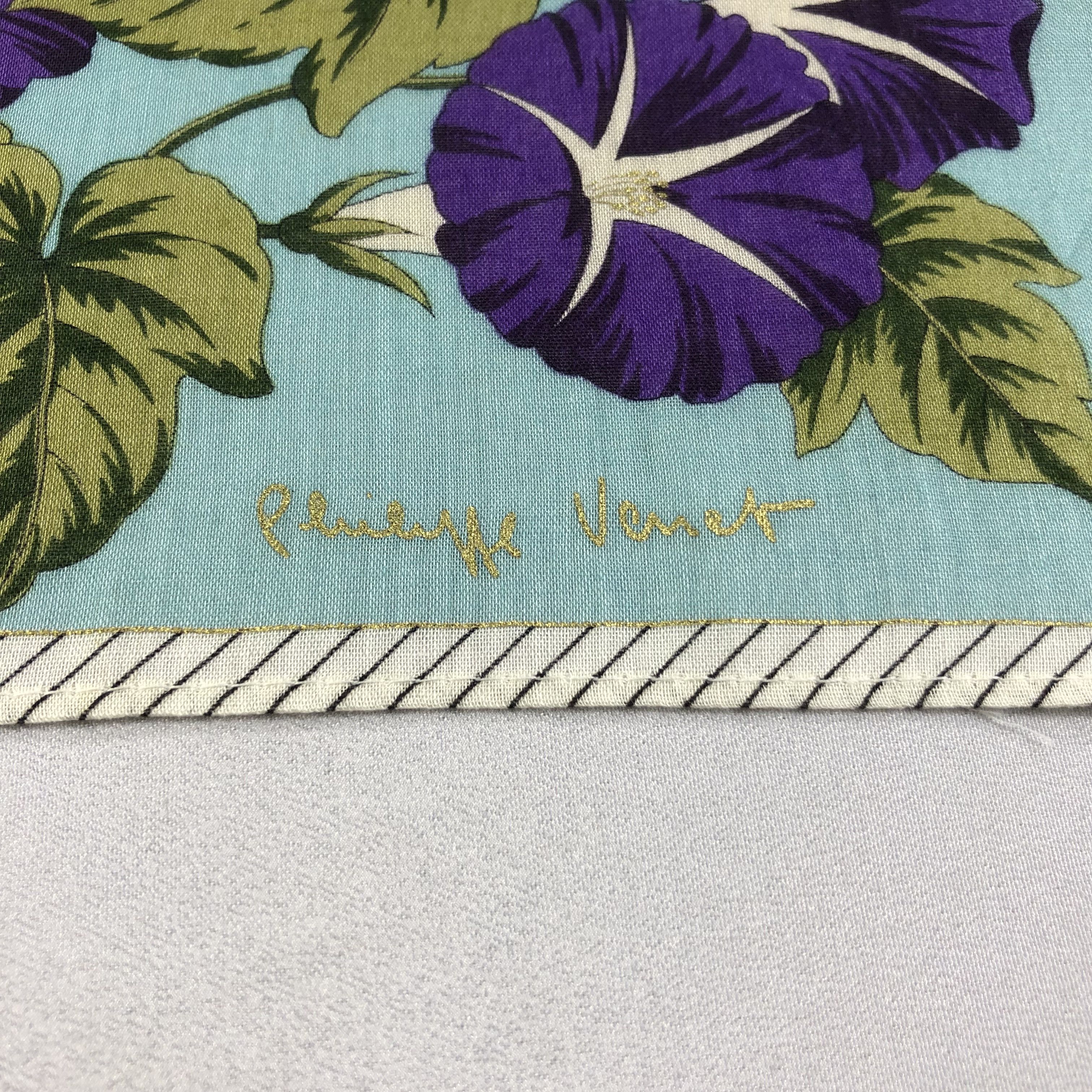 Vintage Philippe Venet Handkerchief Neckerchief Bandana H2077 Size ONE SIZE - 4 Thumbnail