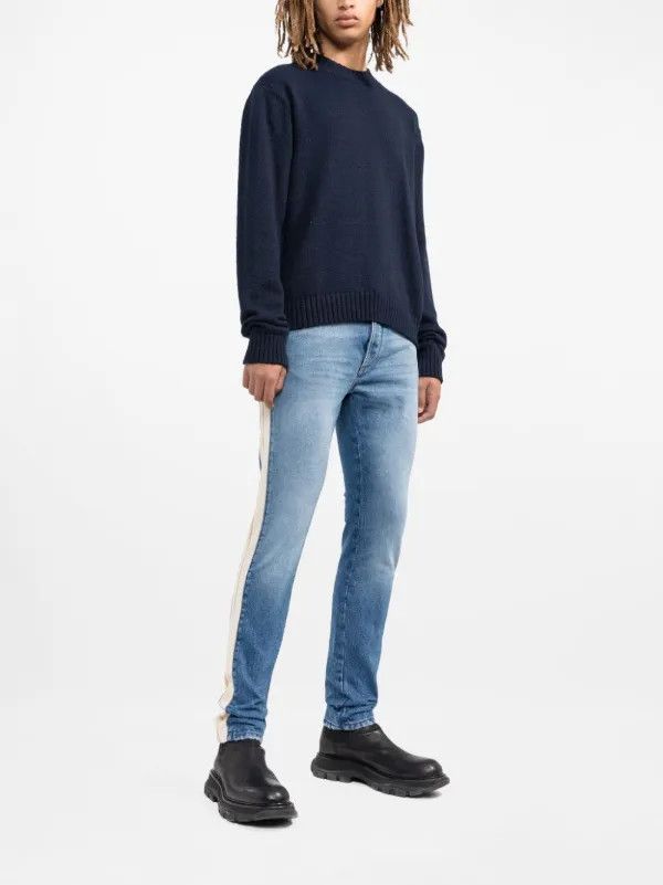 Palm Angels o1y0325 Denim Pant in Blue Size US 30 / EU 46 - 4 Thumbnail