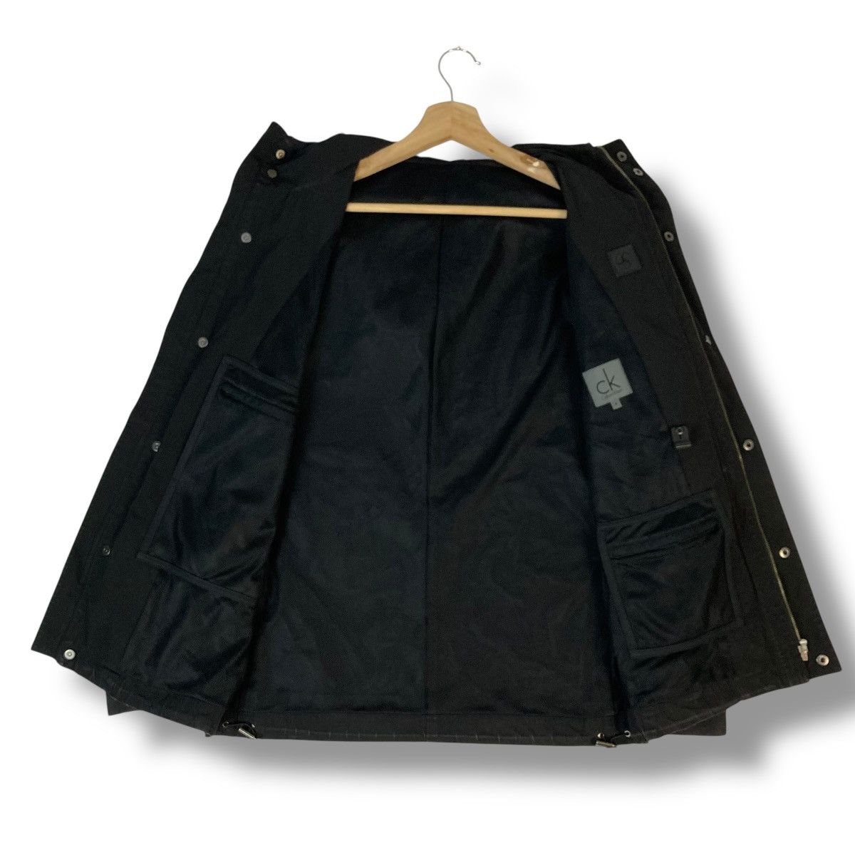 Calvin Klein CALVIN KLEIN TACTICAL MULTIPOCKET ZIPPER HOODIE JACKET Size US M / EU 48-50 / 2 - 9 Thumbnail