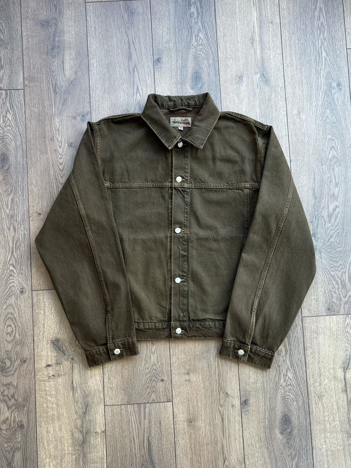 Levi's × Stussy (XL) STUSSY & LEVI'S® CRISPY RINSE TRUCKER JACKET