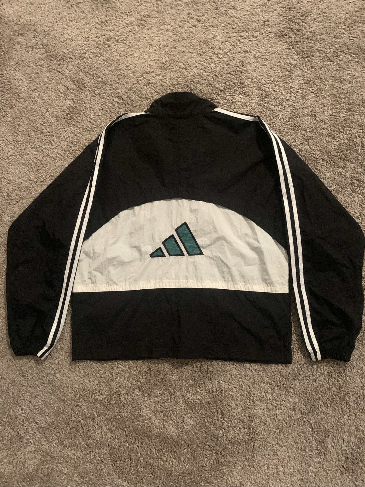 Adidas × Vintage Adidas Vintage 90s Full Zip Track Jacket Wind Breaker Size US M / EU 48-50 / 2 - 7 Thumbnail