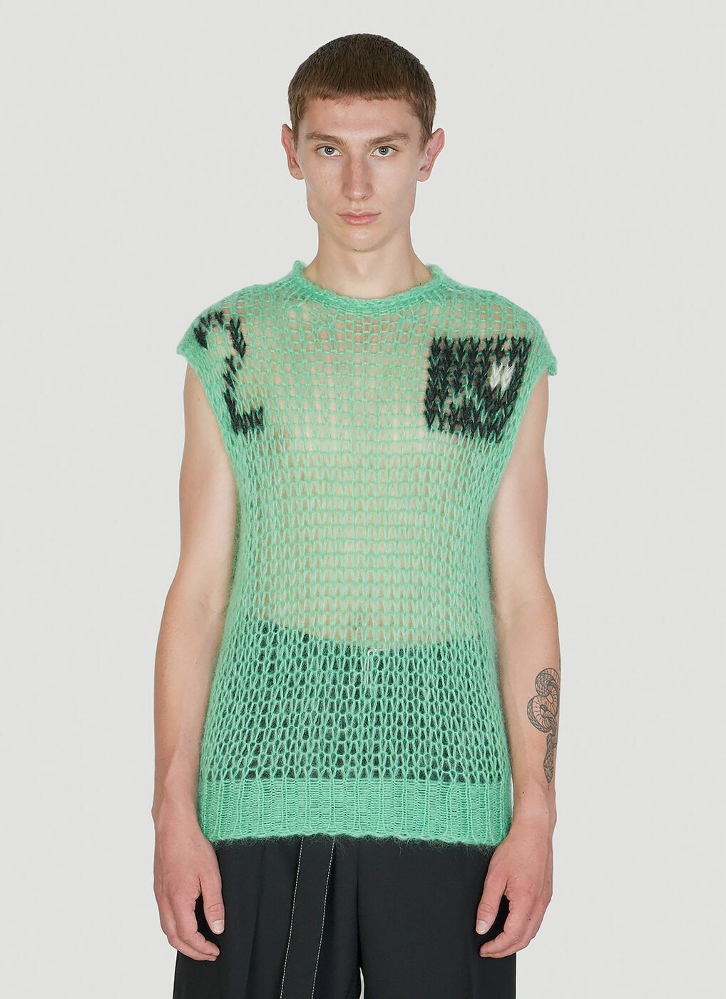 OAMC o1y0225 Crewneck Sweater in Green Size US M / EU 48-50 / 2 - 1 Thumbnail