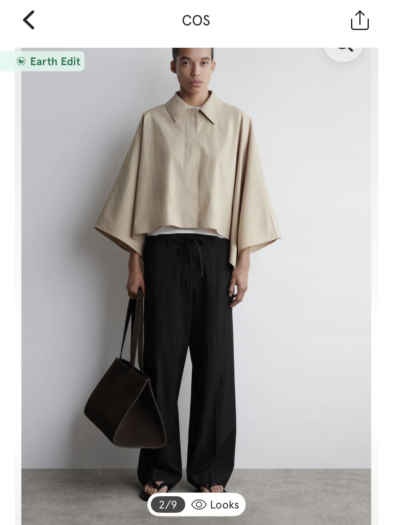Cos Cos cape shirt Size L / US 10 / IT 46 - 2 Thumbnail
