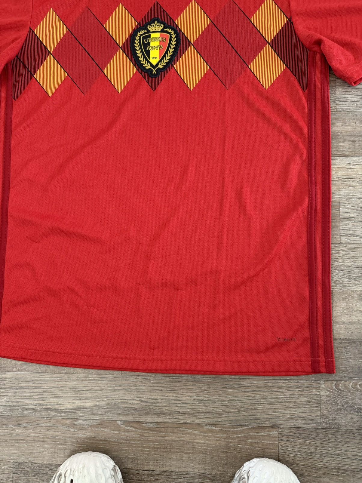 Adidas Adidas Y2k Belgium 2018 Football Soccer Blokecore Jersey Size US M / EU 48-50 / 2 - 6 Thumbnail