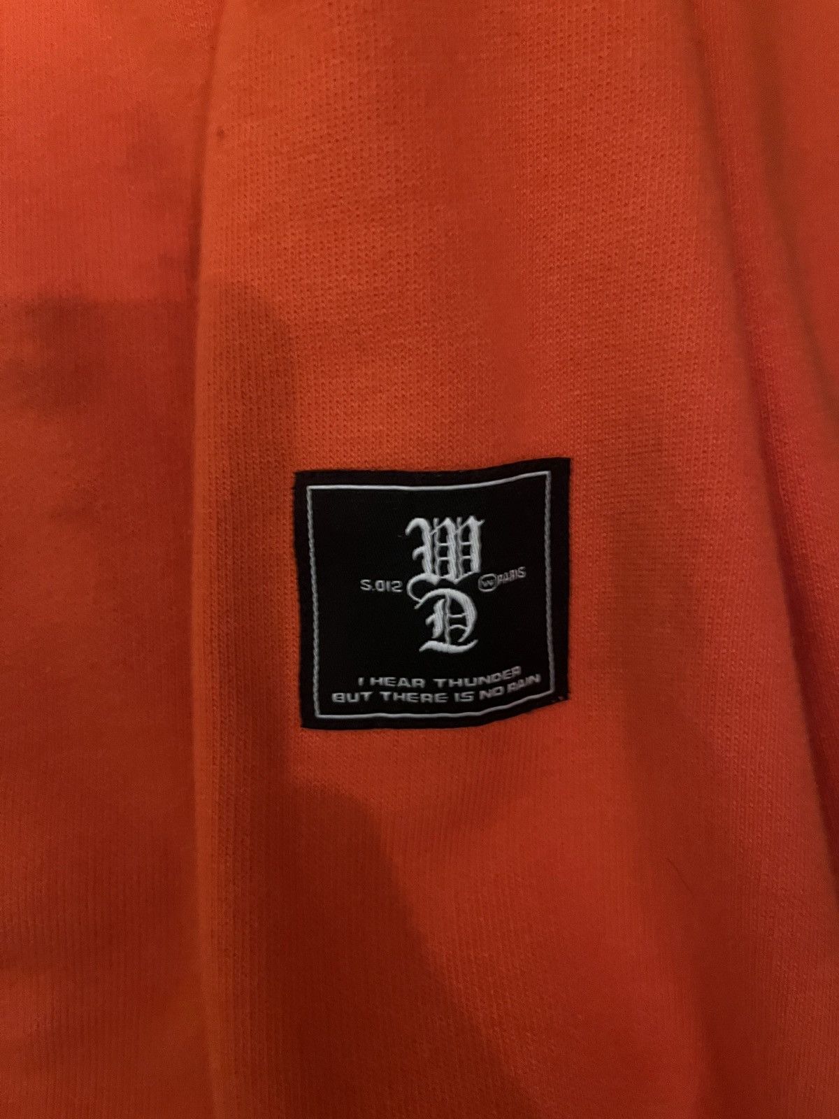 Wasted Paris Wasted Paris orange hoodie Size US S / EU 44-46 / 1 - 4 Thumbnail