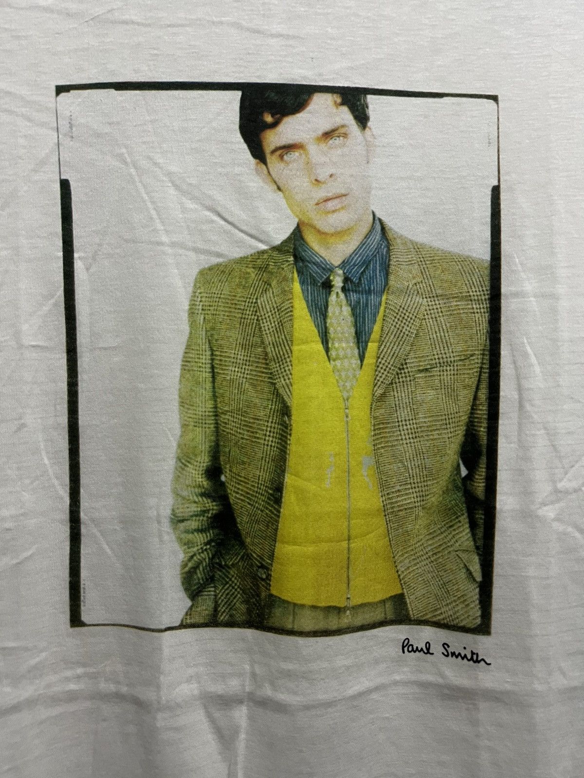 Paul Smith × Vintage Vintage 90’s Paul Smith Runaway Model Tee Size US L / EU 52-54 / 3 - 2 Thumbnail