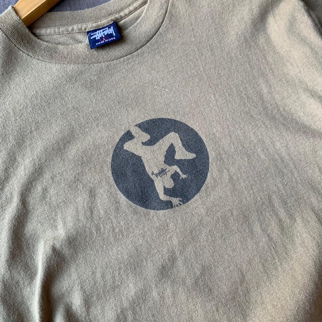 Stussy × Vintage Vintage stussy tshirt breakdance photo tee 90s Size US L / EU 52-54 / 3 - 2 Thumbnail