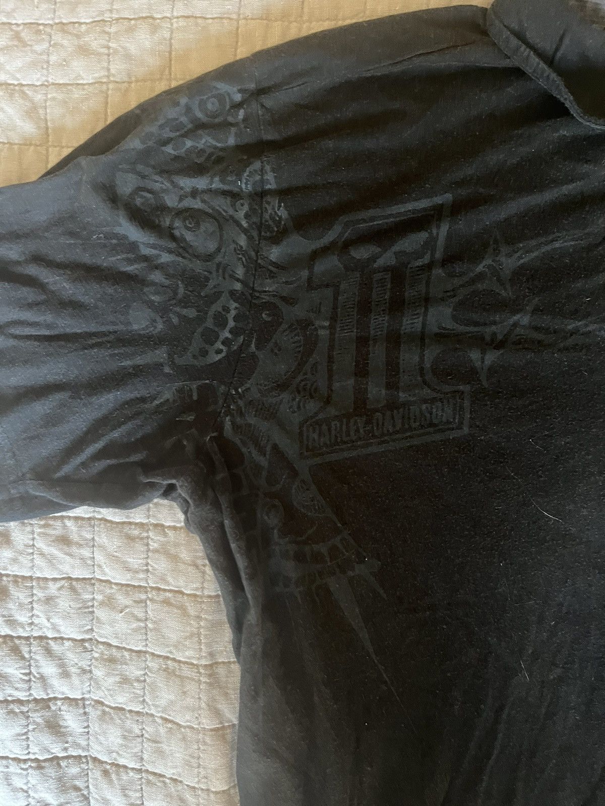 Harley Davidson × Vintage Vintage graphic Harley Davidson polo Size US L / EU 52-54 / 3 - 2 Thumbnail