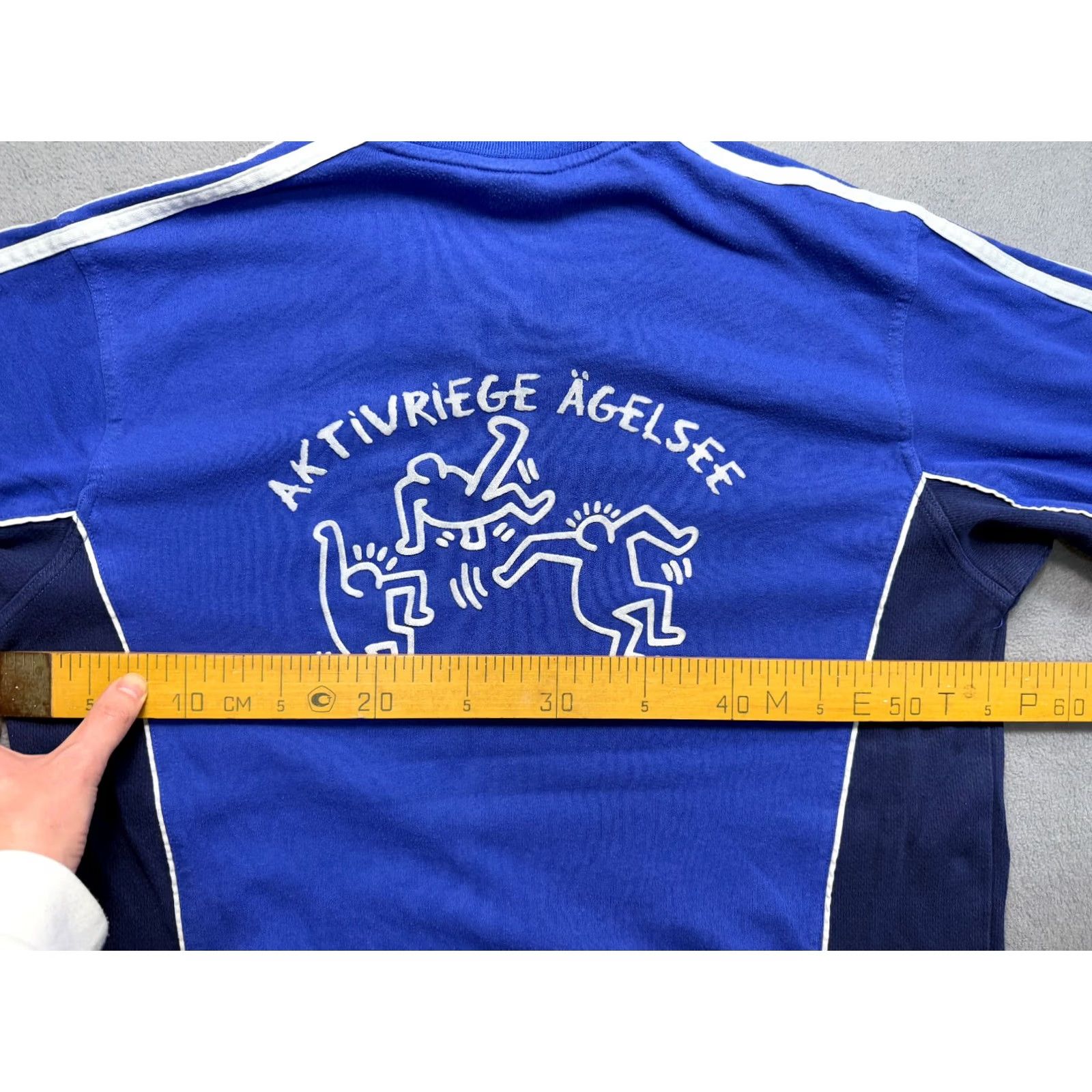 Adidas adidas Aktivriege Agelsee shirt 1999 Blue size L mens Size US L / EU 52-54 / 3 - 2 Thumbnail