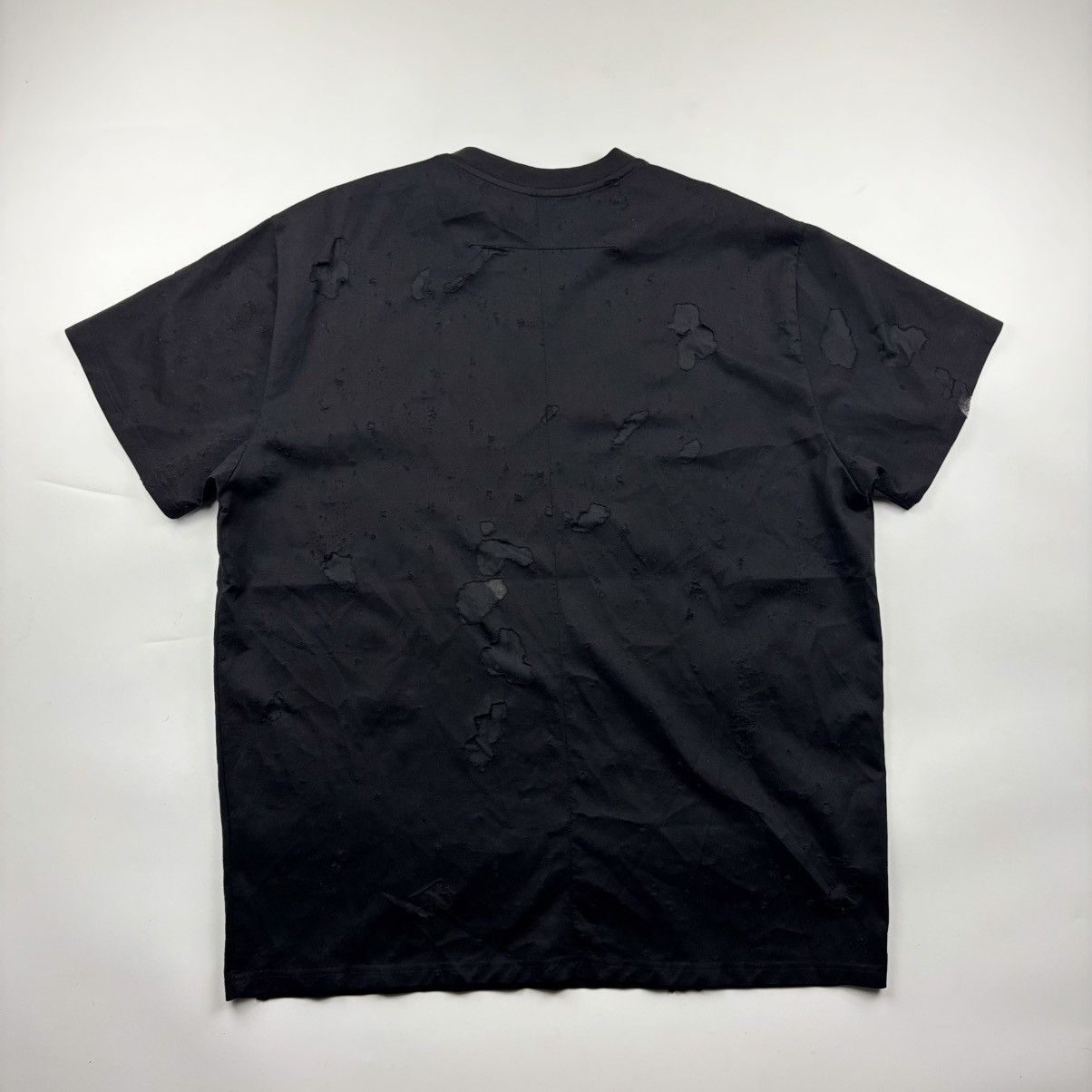 Givenchy Givenchy Destroyed Logo Shirt Size US M / EU 48-50 / 2 - 2 Thumbnail