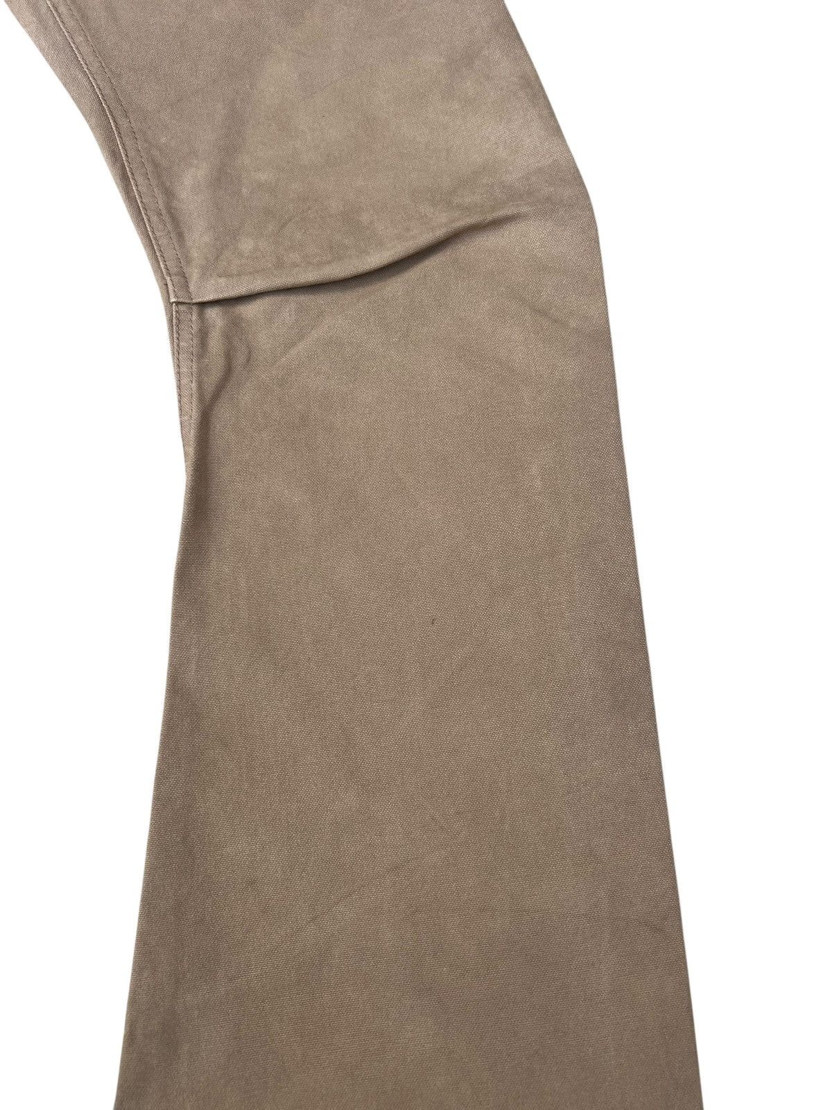 Kazuyuki Kumagai Attachment Attachment Japan Patina Waxed Cotton Duck Flare Cargo Pant Size US 29 - 12 Thumbnail