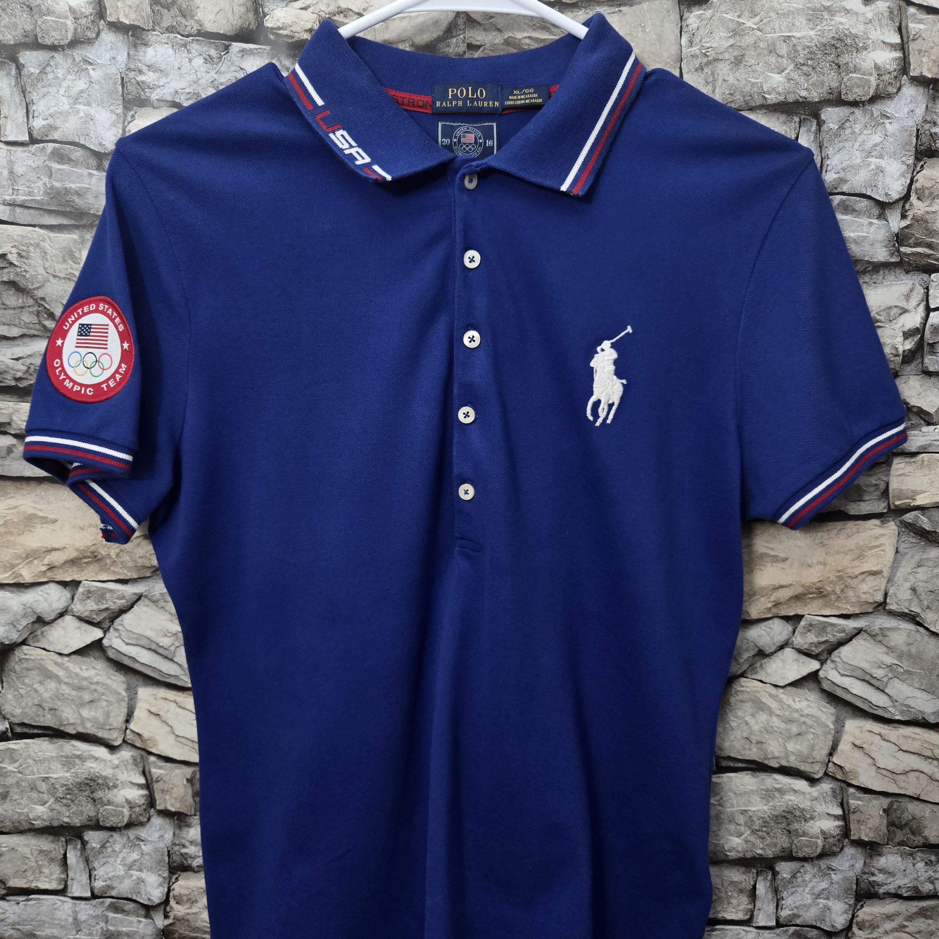 Polo Ralph Lauren Polo Ralph Lauren womens XL 2016 Olympics polo shirt Size XL / US 12-14 / IT 48-50 - 1 Thumbnail