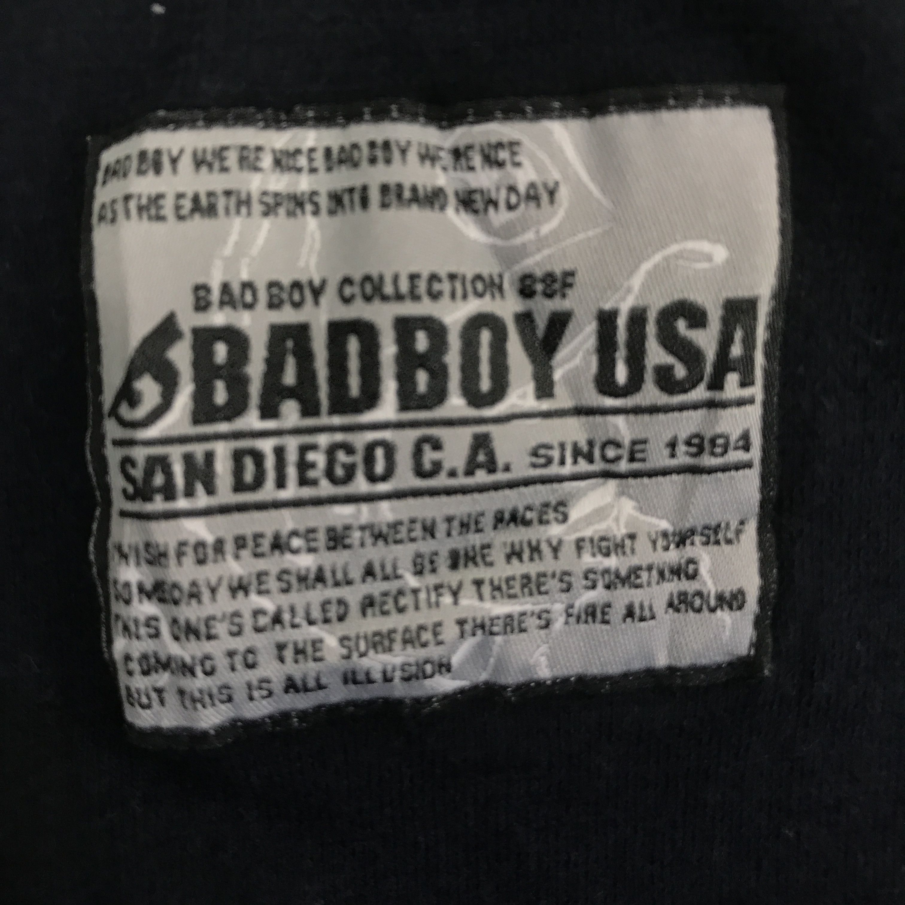 Japanese Brand BAD BOY CALIFORNIA JAPAN STYLE BRAND T-SHIRT K93B25 Size US L / EU 52-54 / 3 - 11 Thumbnail