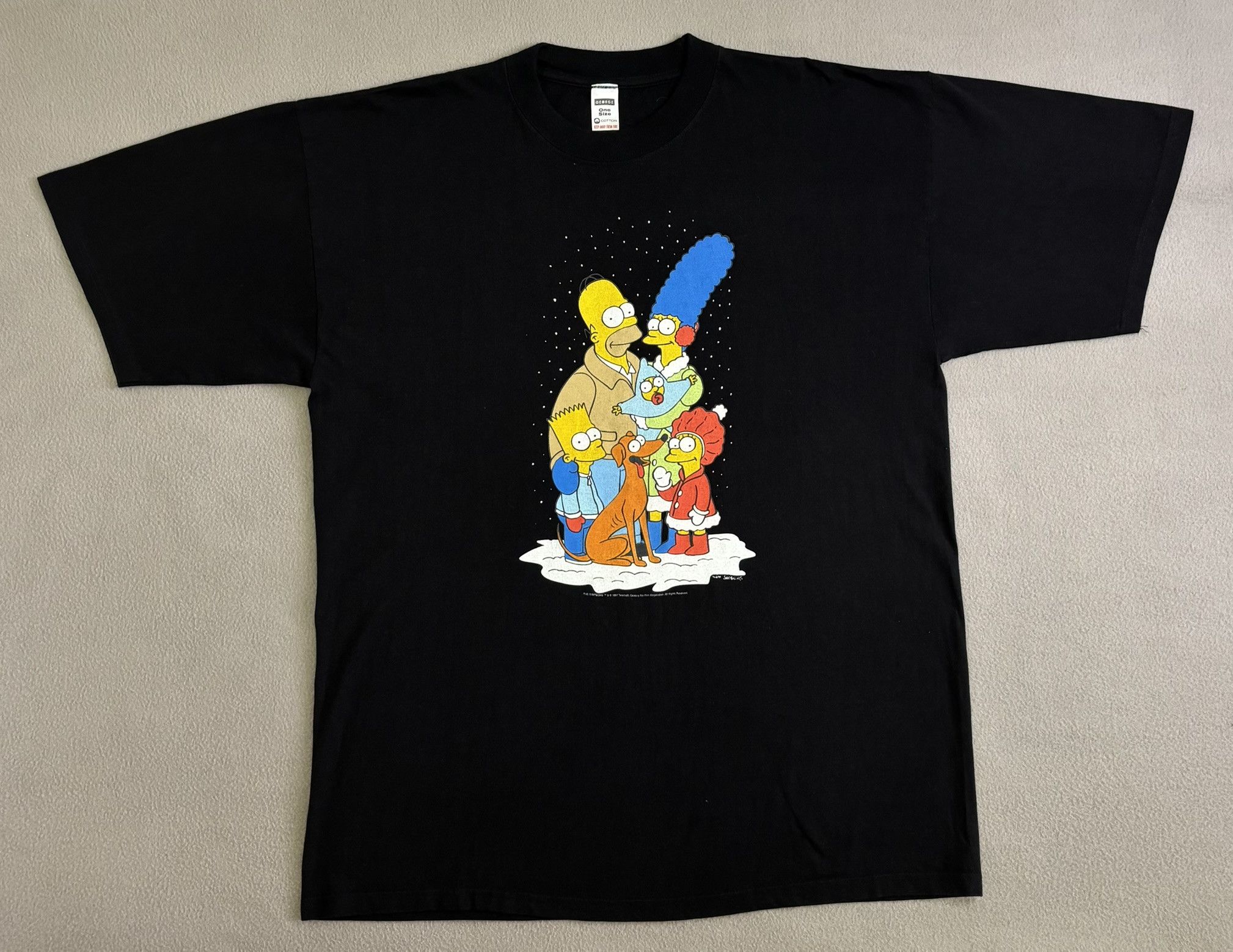 The Simpsons × Vintage T-shirt The Simpsons Christmas 1997 George Size XL Size US XL / EU 56 / 4 - 5 Thumbnail