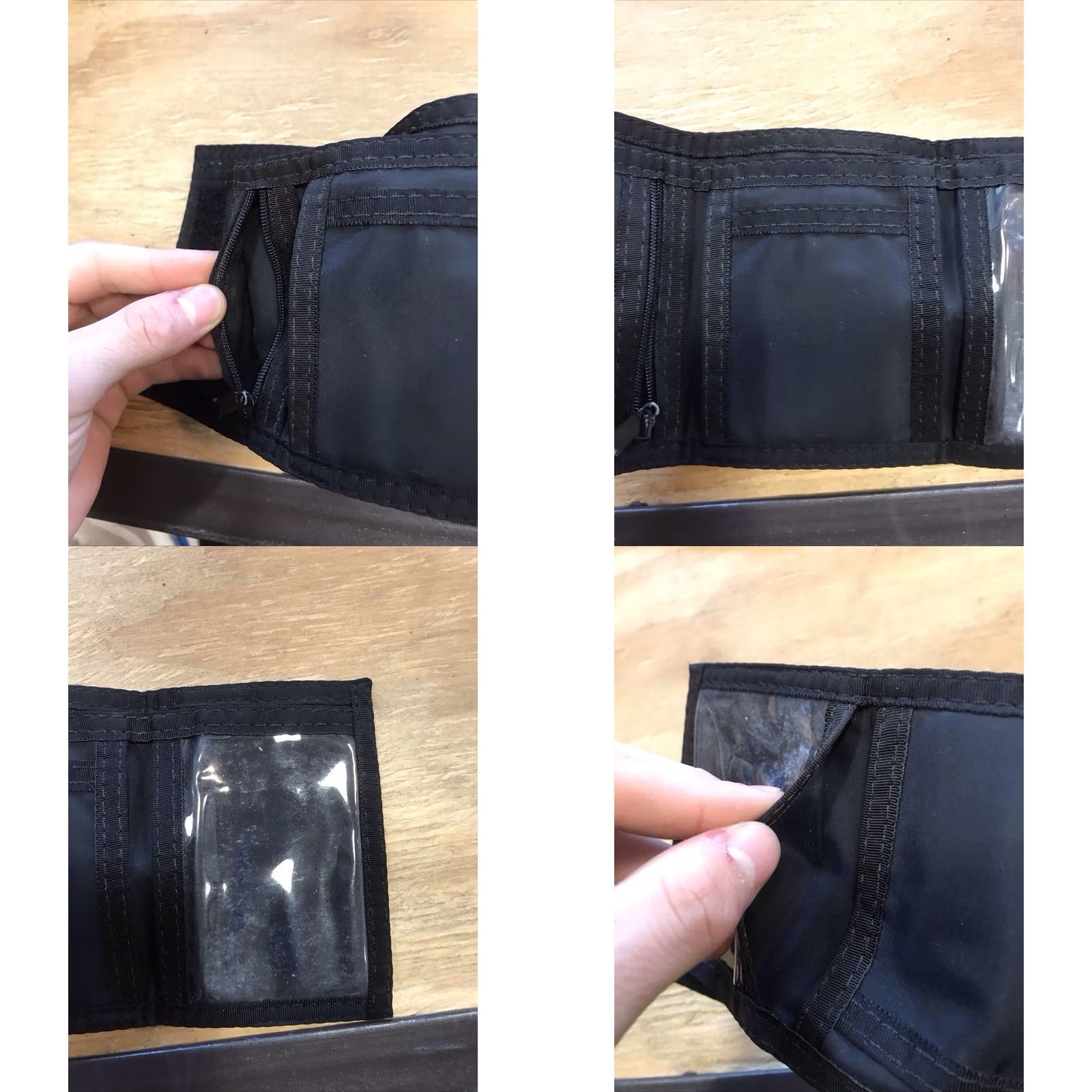 J Brand VINTAGE Tony Hawk Wallet Trifold Camo Black/grey 2000s Skateboarding Mens Size ONE SIZE - 8 Thumbnail