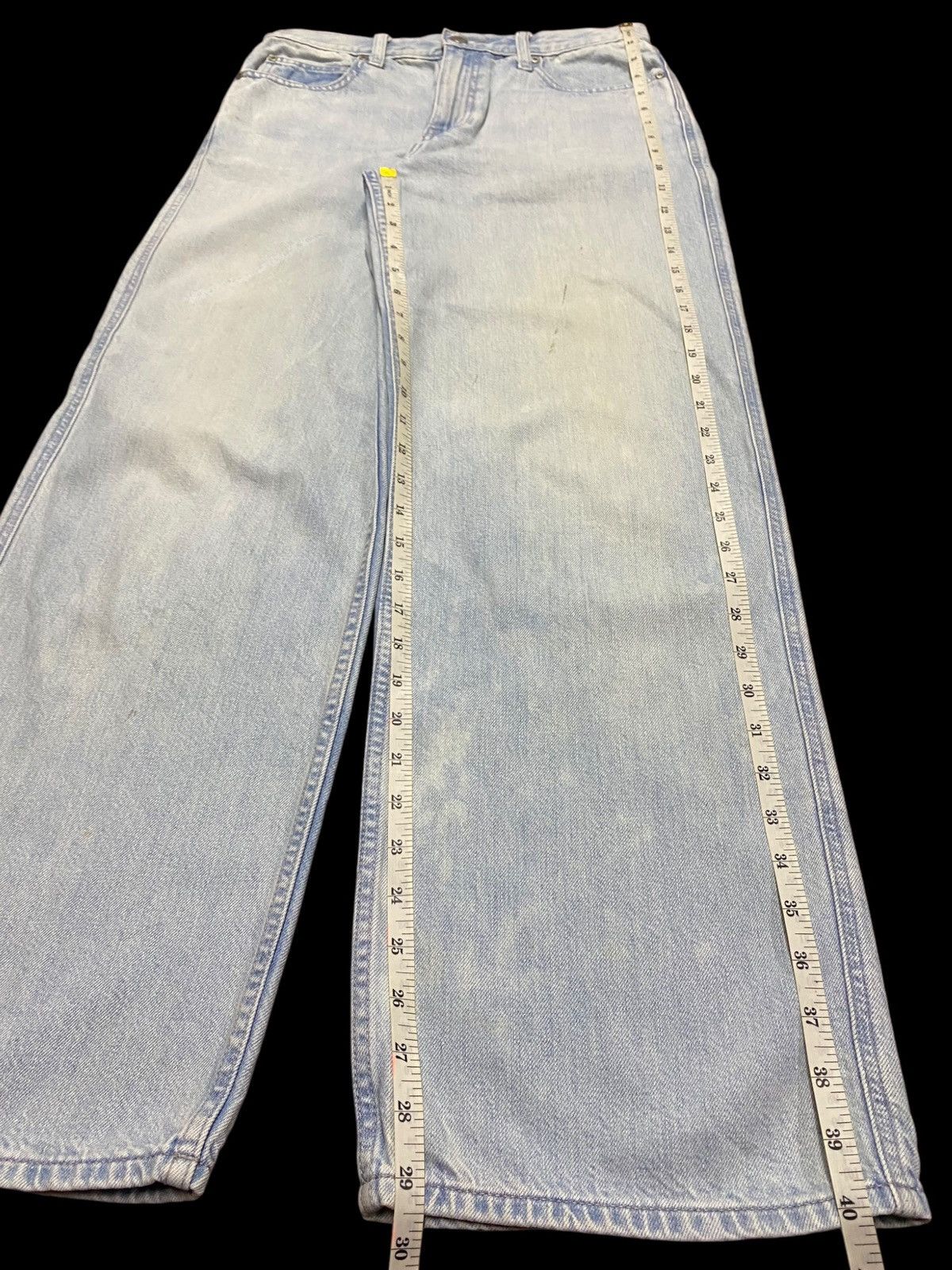 Japanese Brand Vintage Japanese Brand Uniqlo Faded Wash Baggy Jeans Size US 29 - 12 Thumbnail