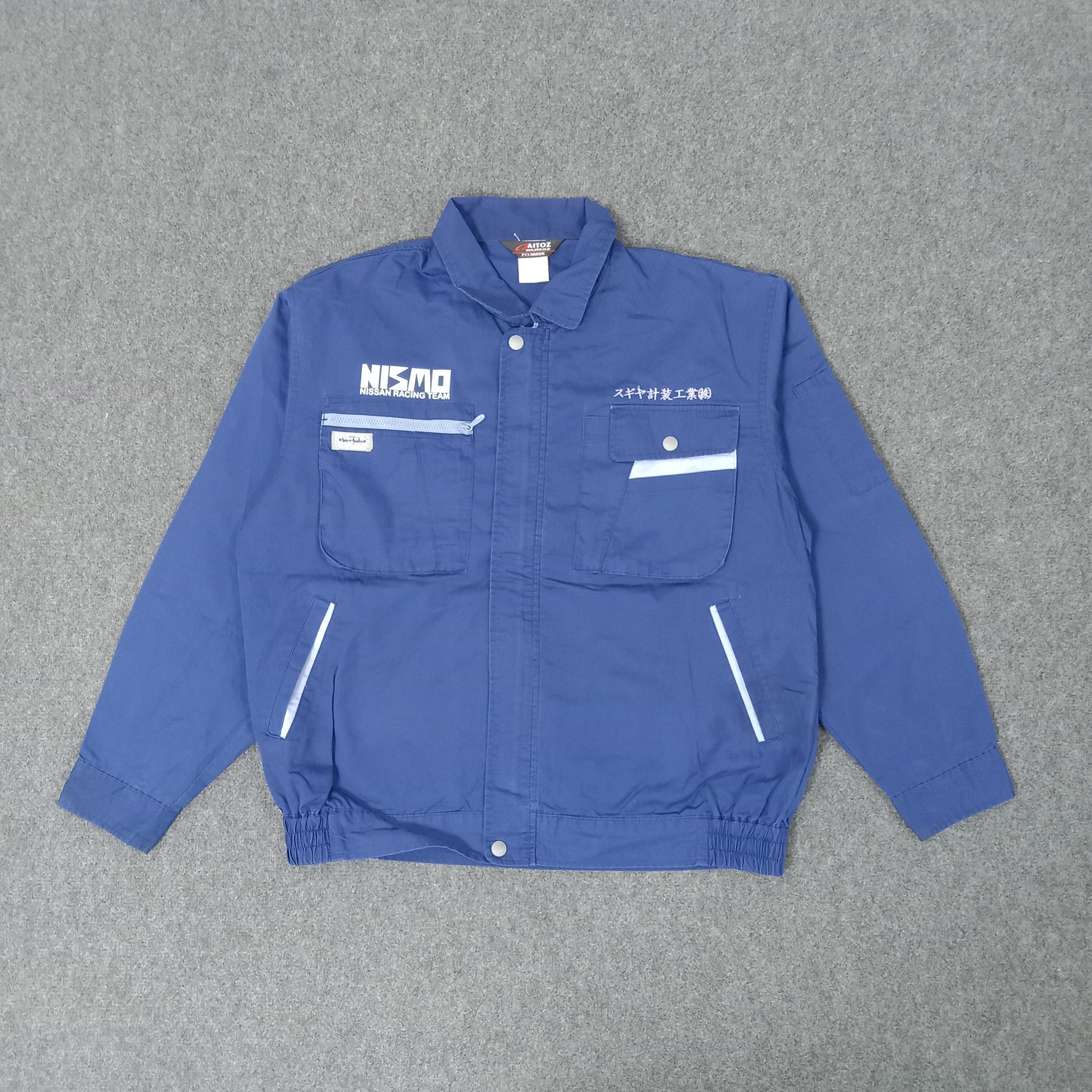 Japanese Brand × Vintage NISMO Nissan Racing Team Japan Team Jacket Size US L / EU 52-54 / 3 - 3 Thumbnail