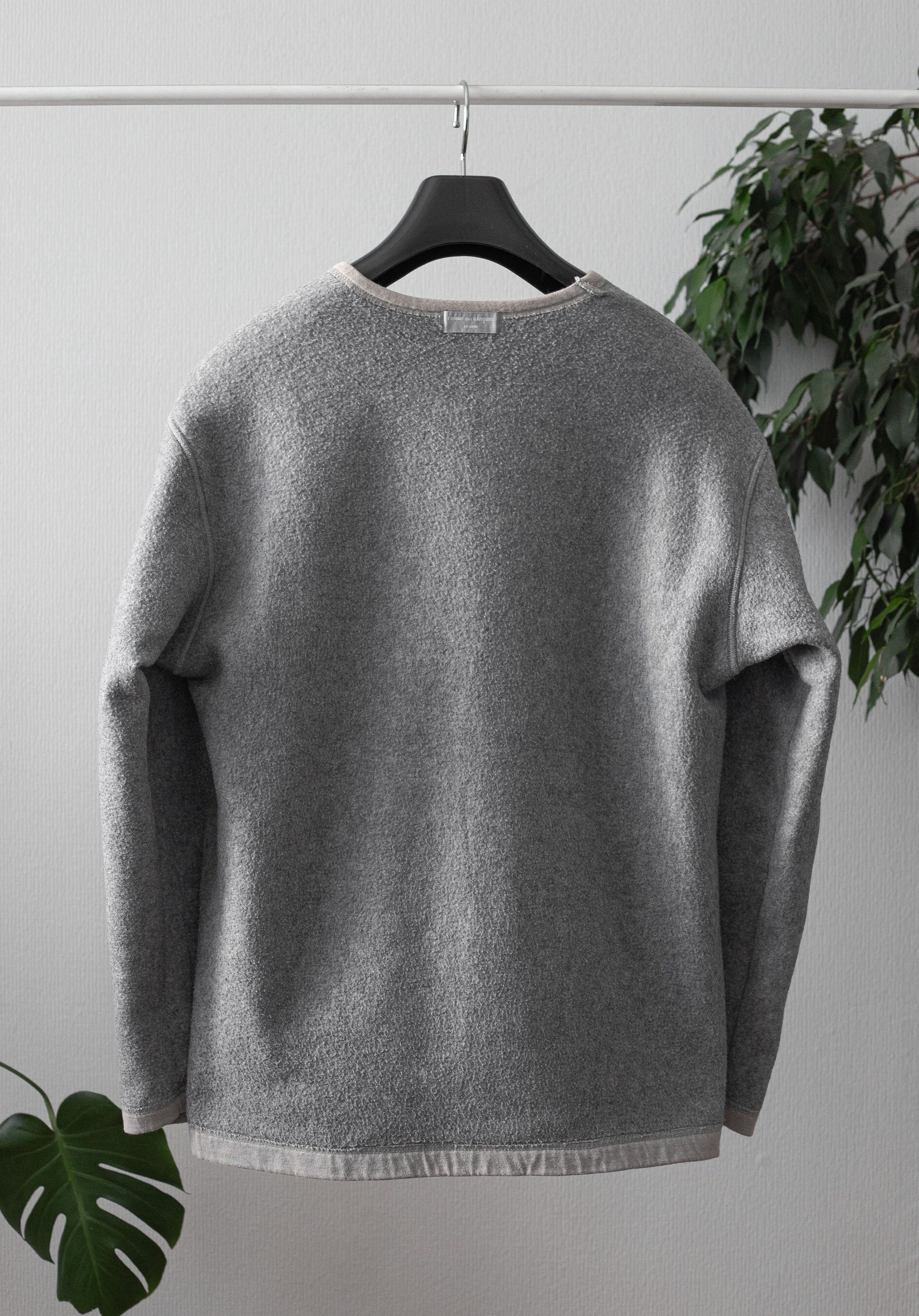 Comme des Garcons Homme 1997AW cotton sweatshirt Size US M / EU 48-50 / 2 - 4 Thumbnail