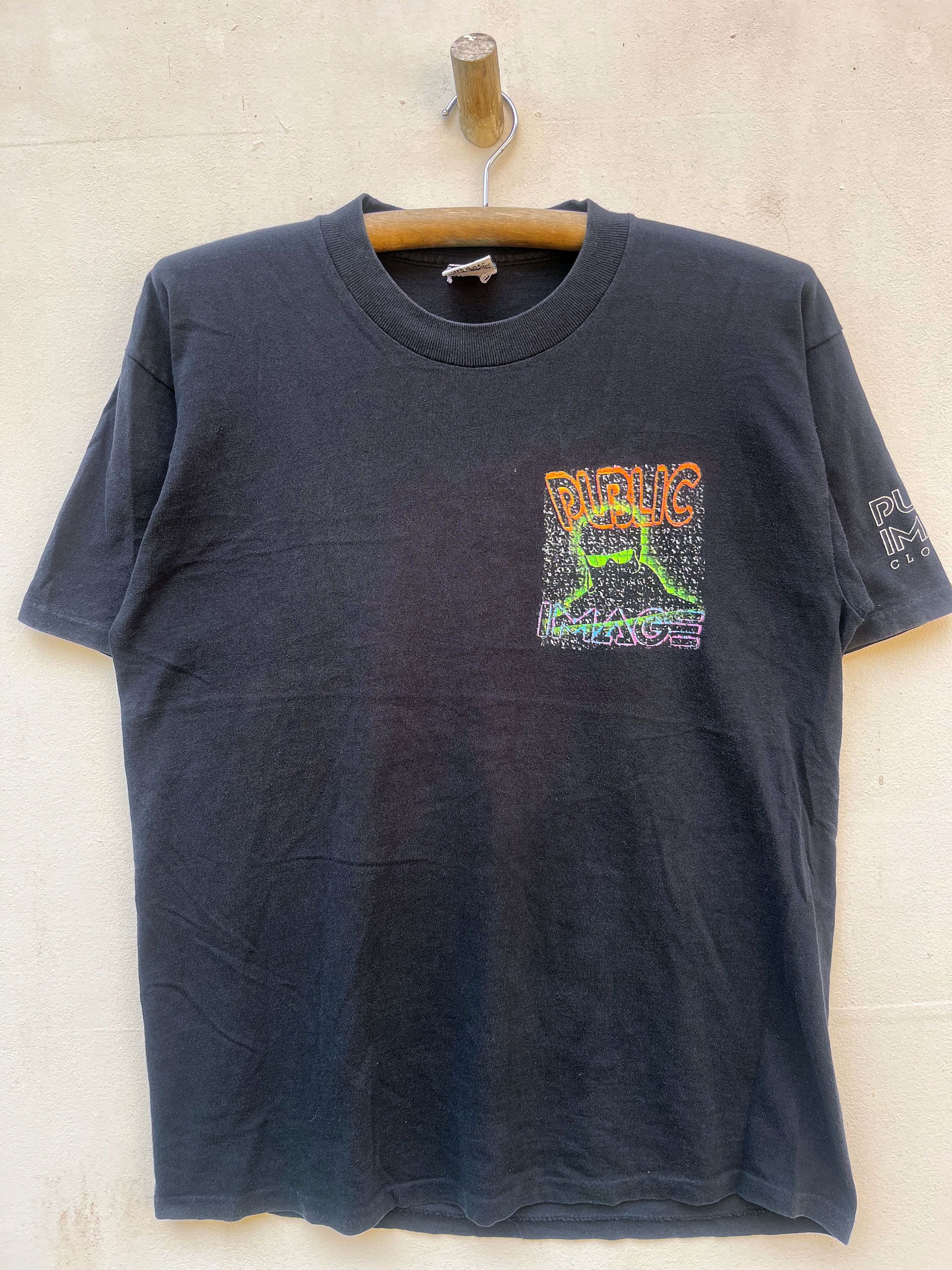 Arts & Science Vintage PIL Public Image 90s 80s Single Stitch Sk8 Size US L / EU 52-54 / 3 - 1 Thumbnail