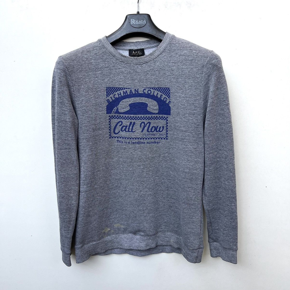 A.P.C. A.P.C. Sweatshirt Size US M / EU 48-50 / 2 - 1 Thumbnail