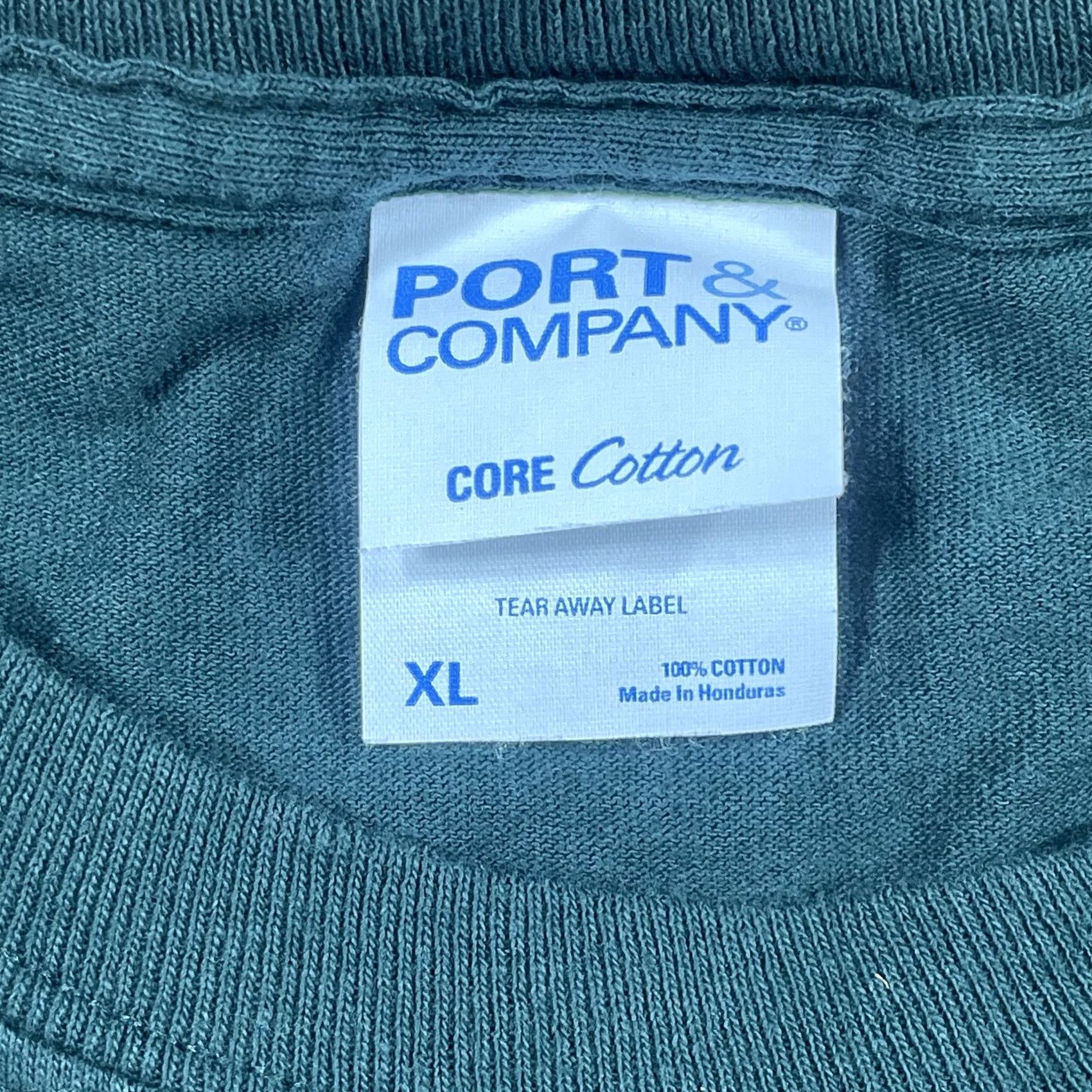 Port & Company Port & Company T-Shirt Mens XL Extra Large Green Blank Short Sleeve CrewNeck Size US XL / EU 56 / 4 - 7 Thumbnail
