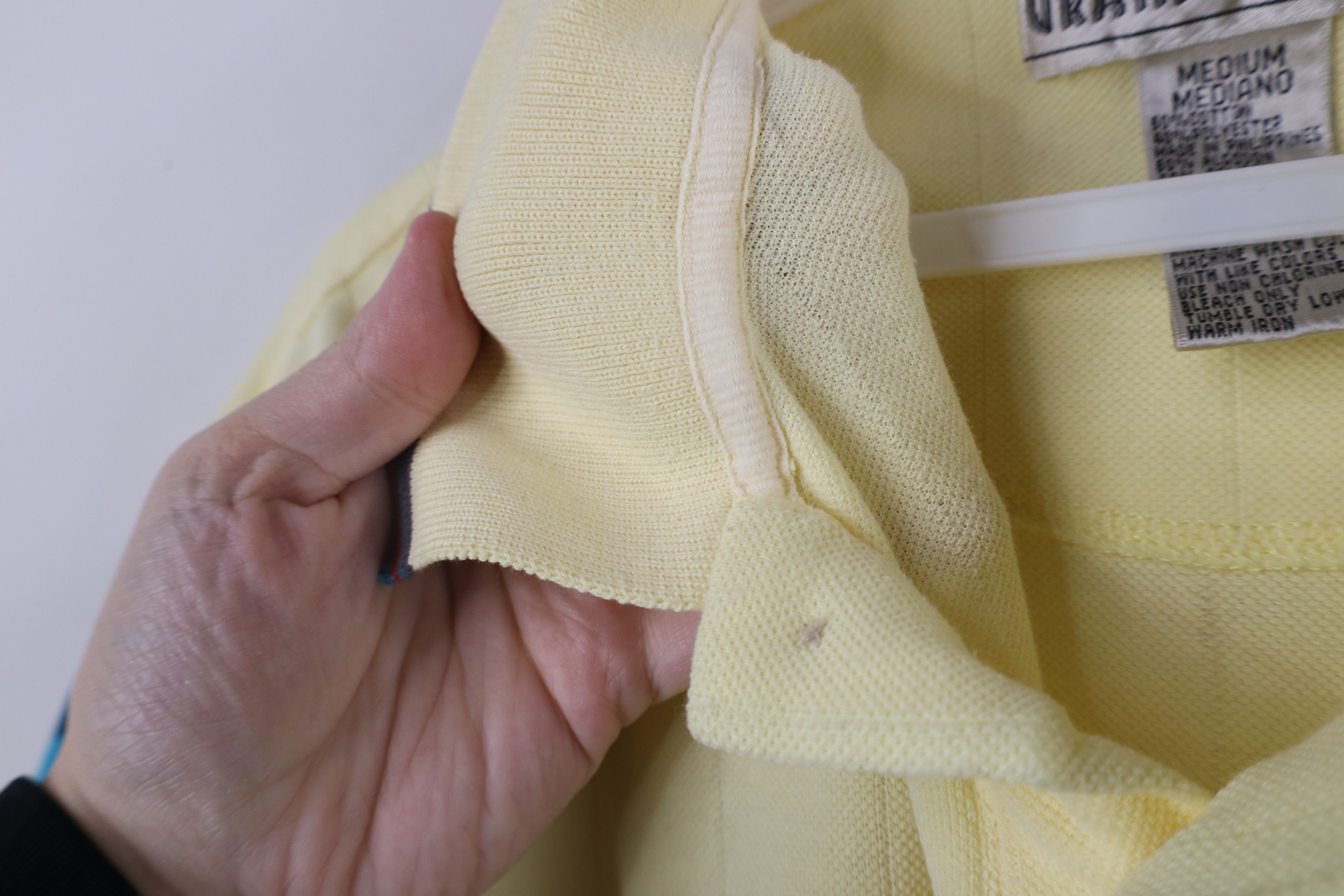 Vintage Vintage 90s Streetwear Striped Knit Collared Polo Shirt Size US M / EU 48-50 / 2 - 11 Thumbnail