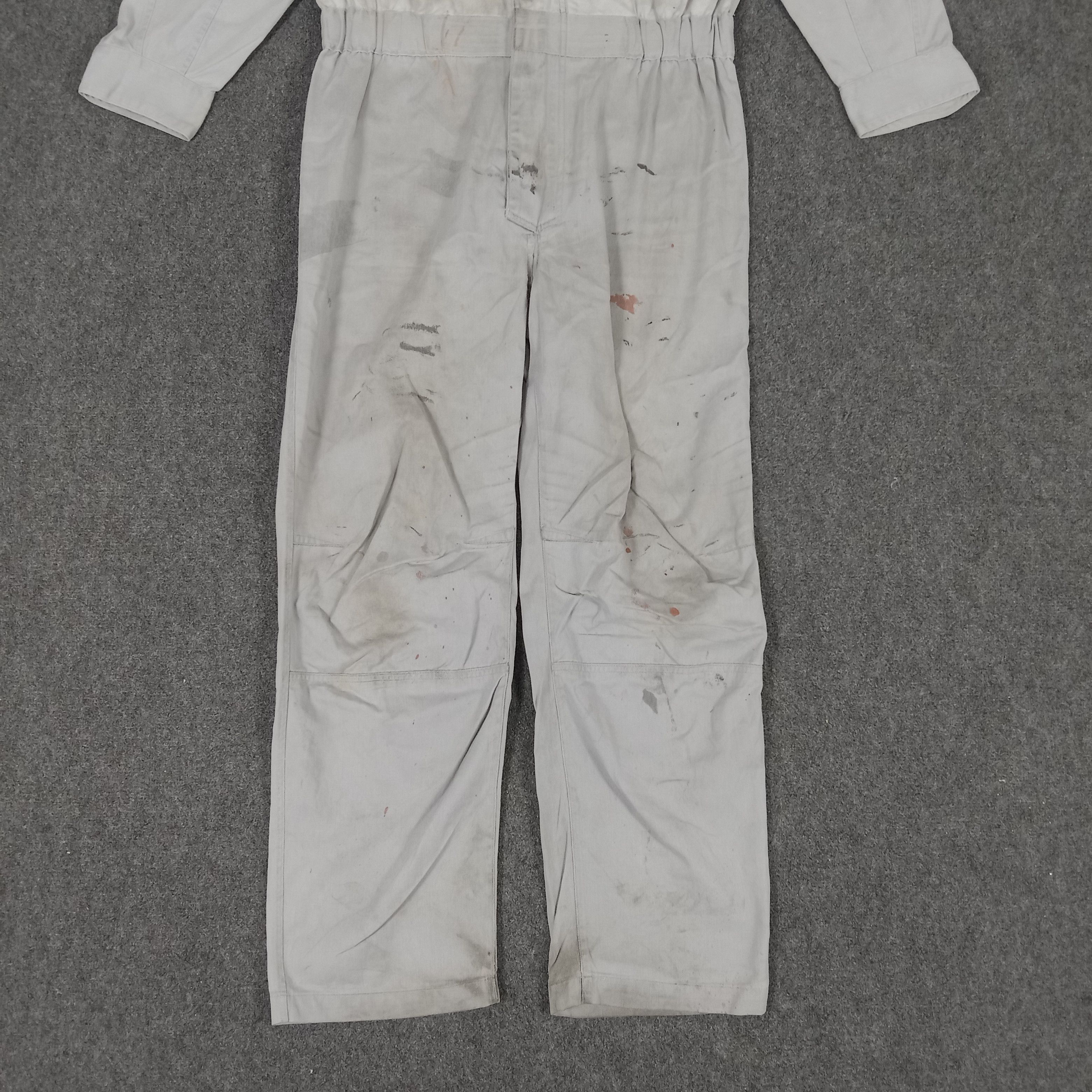 Japanese Brand × Vintage Nissan Forklift Japanese Worker Coverall Jacket Size US M / EU 48-50 / 2 - 9 Thumbnail