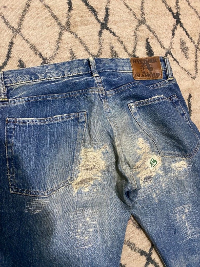 Hysteric Glamour Hysteric glamour distressed vintage denim faded Size US 30 / EU 46 - 4 Thumbnail