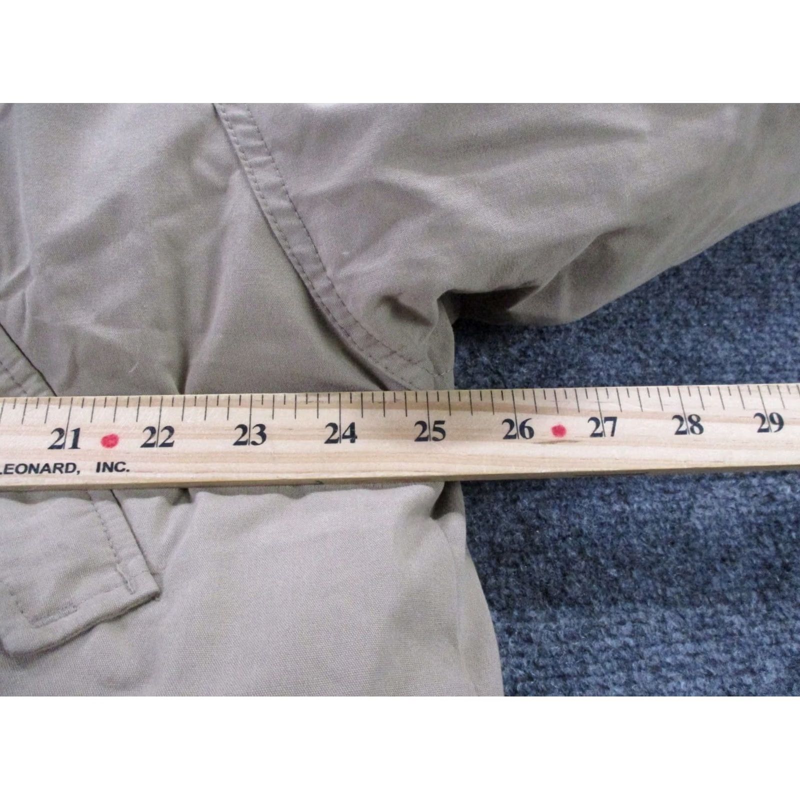 Vintage VINTAGE L.L. Bean Jacket Mens L Beige Goose Down Puffer Outdoors Camping USA Made Size US L / EU 52-54 / 3 - 5 Thumbnail