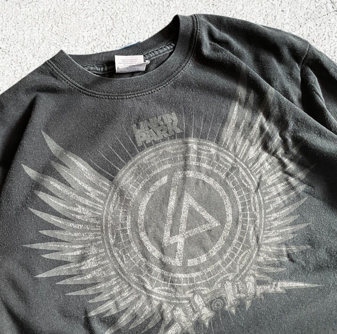Band Tees × Vintage Vintage Linkin Park tour Faded long sleeve group Size US M / EU 48-50 / 2 - 2 Thumbnail