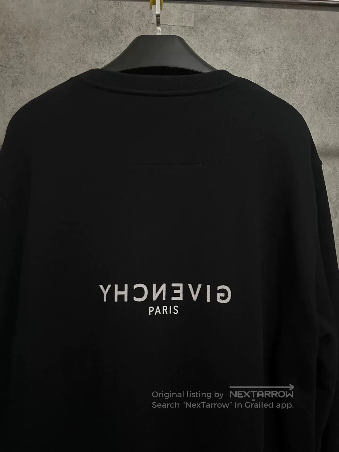 Givenchy givenchy black logo sweatshirt for men. Size US S / EU 44-46 / 1 - 6 Thumbnail