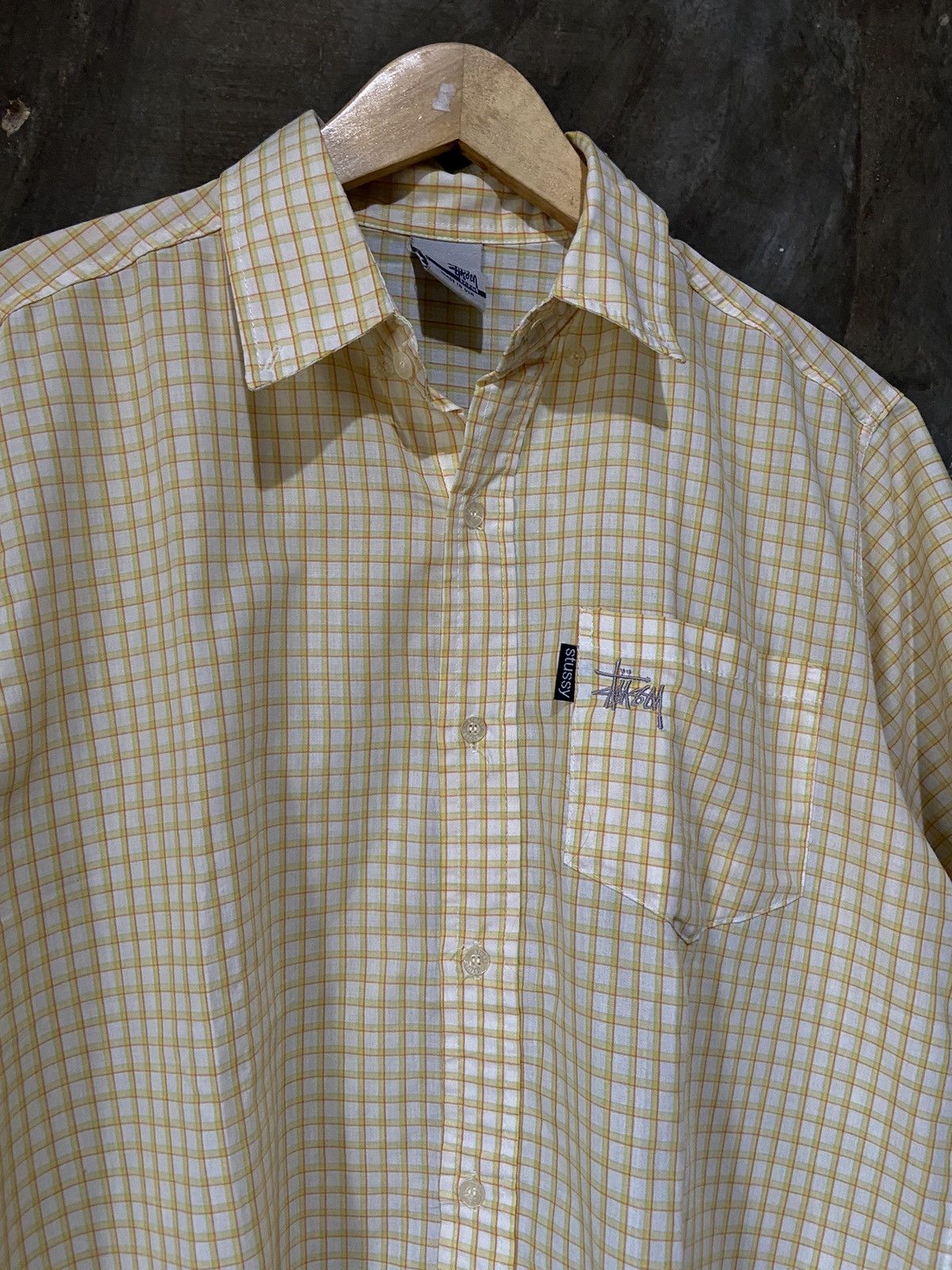 Stussy Vintage Stussy Boxy Cut Plaid Shirt Size US L / EU 52-54 / 3 - 4 Thumbnail